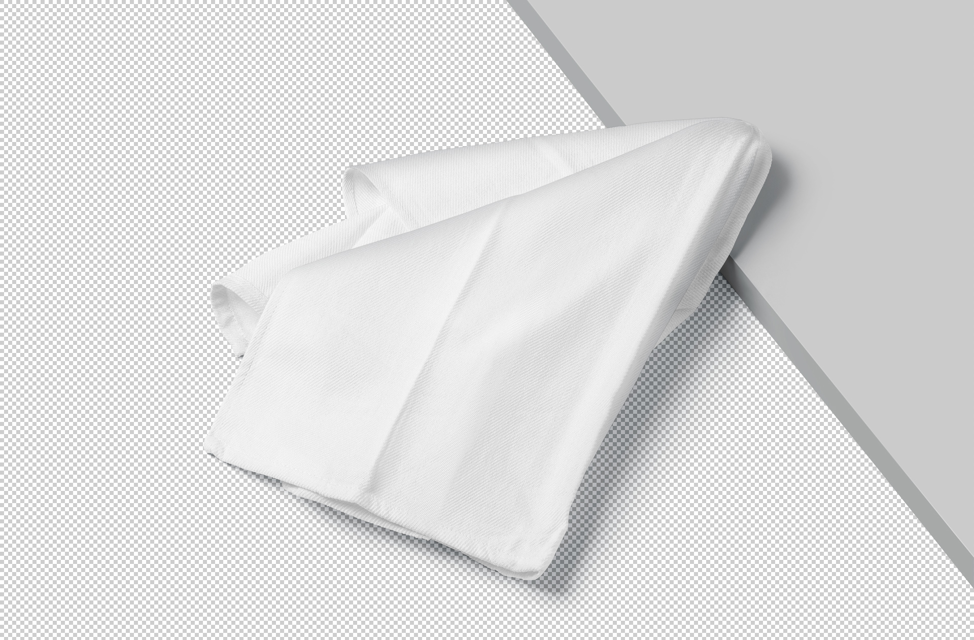 branded dish towel mock-up