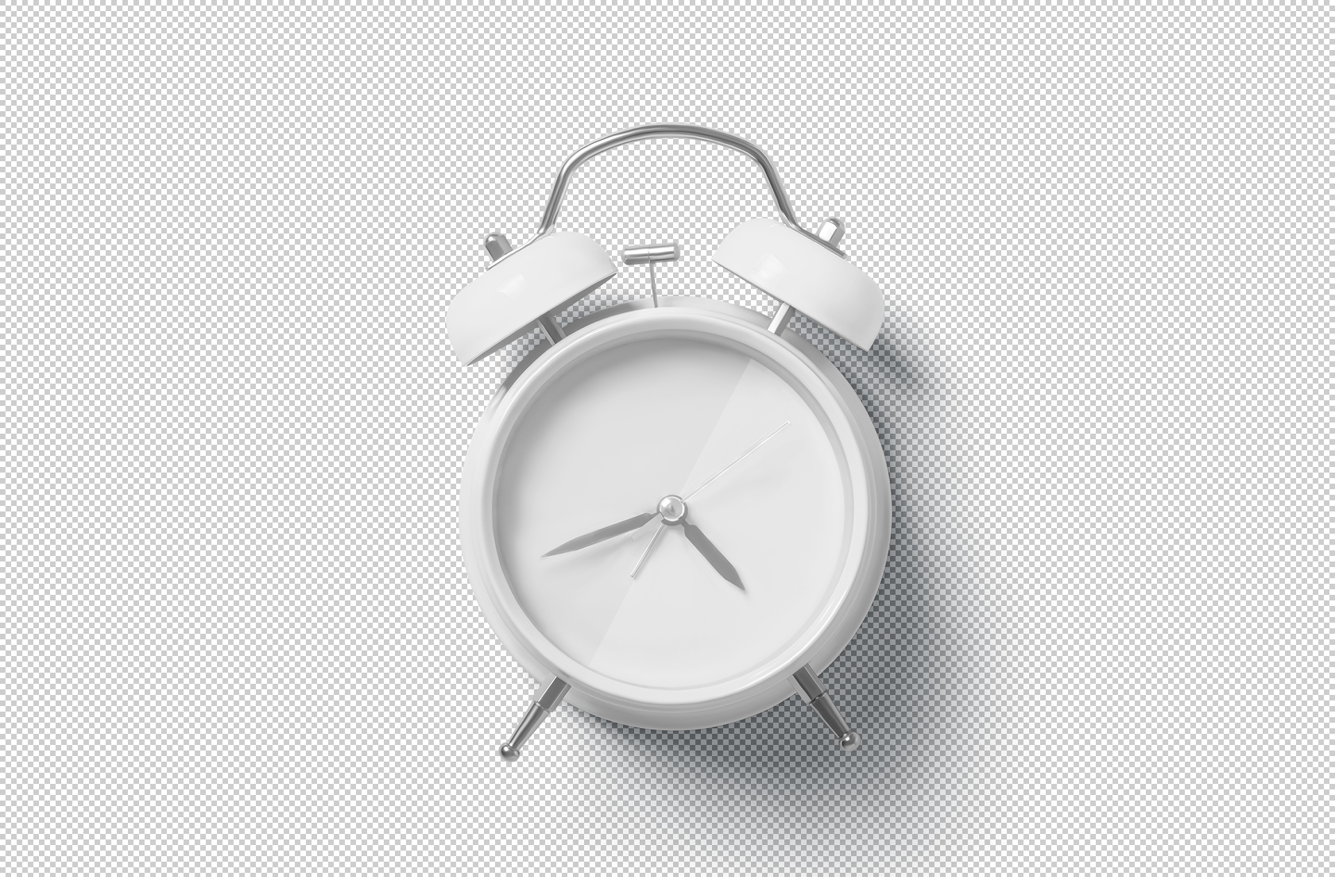 alarm clock mock-up