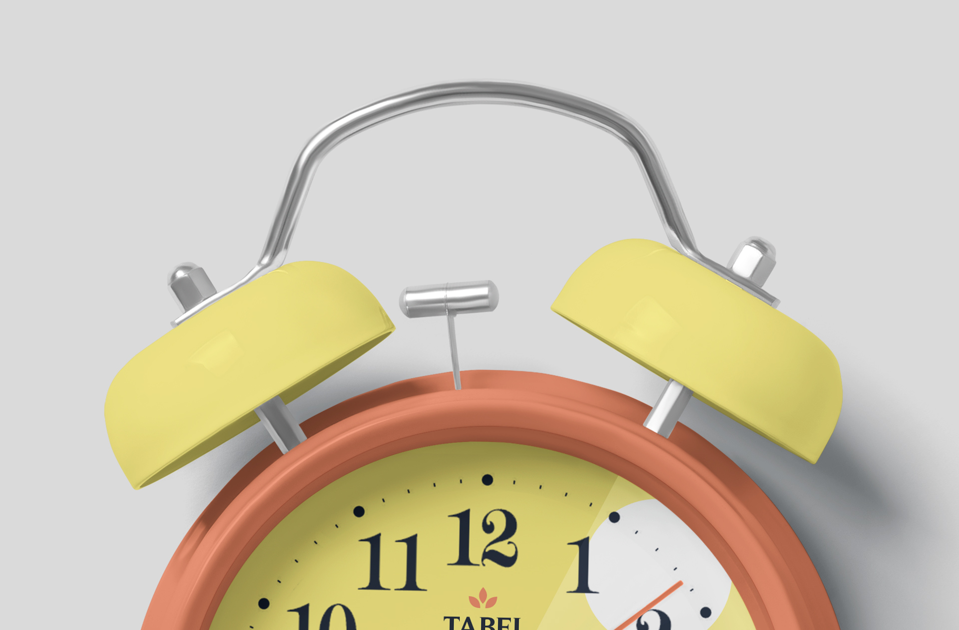 alarm clock mock-up