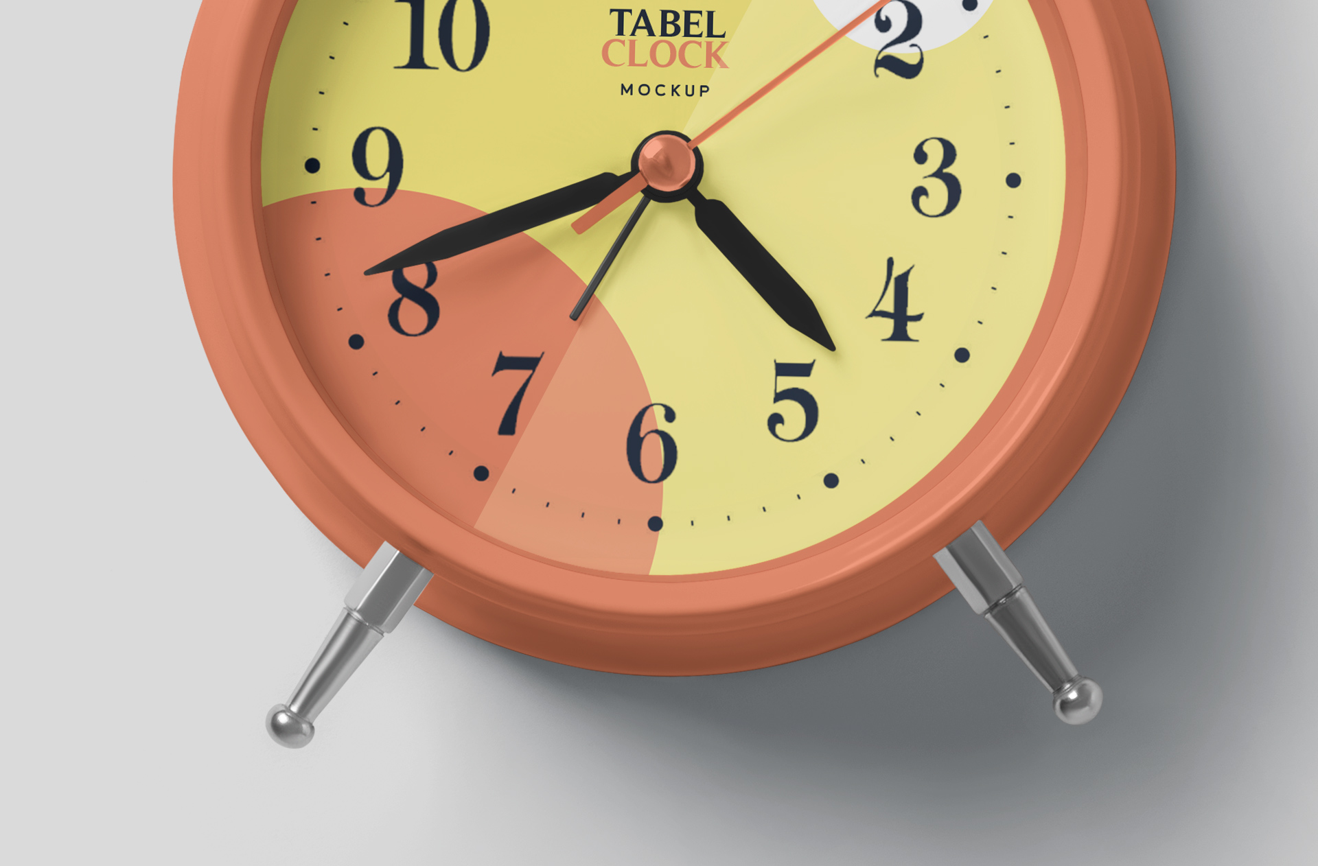 alarm clock mock-up