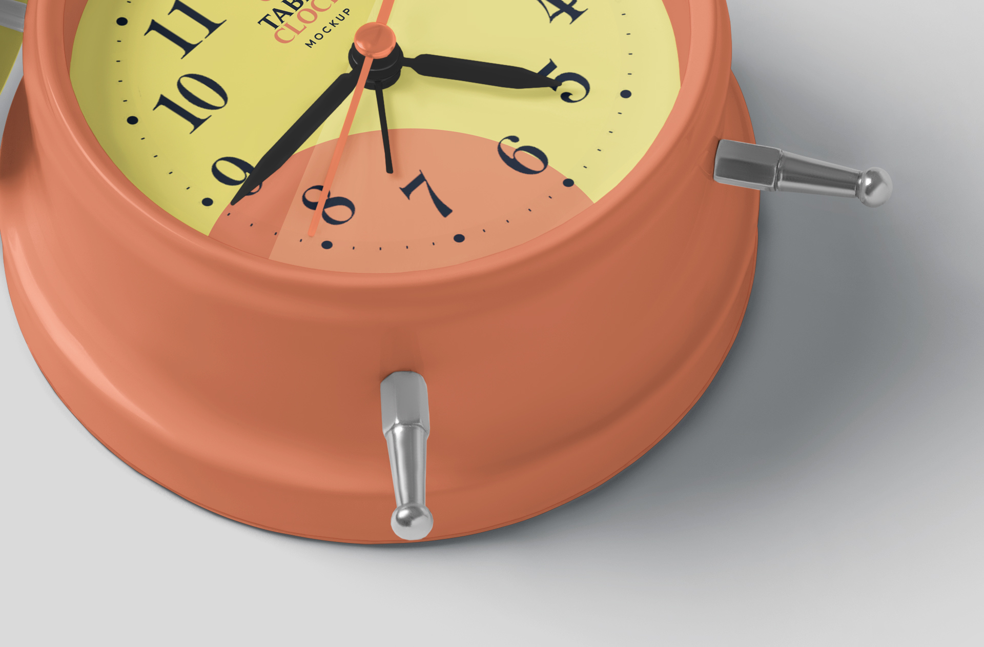 alarm clock mock-up