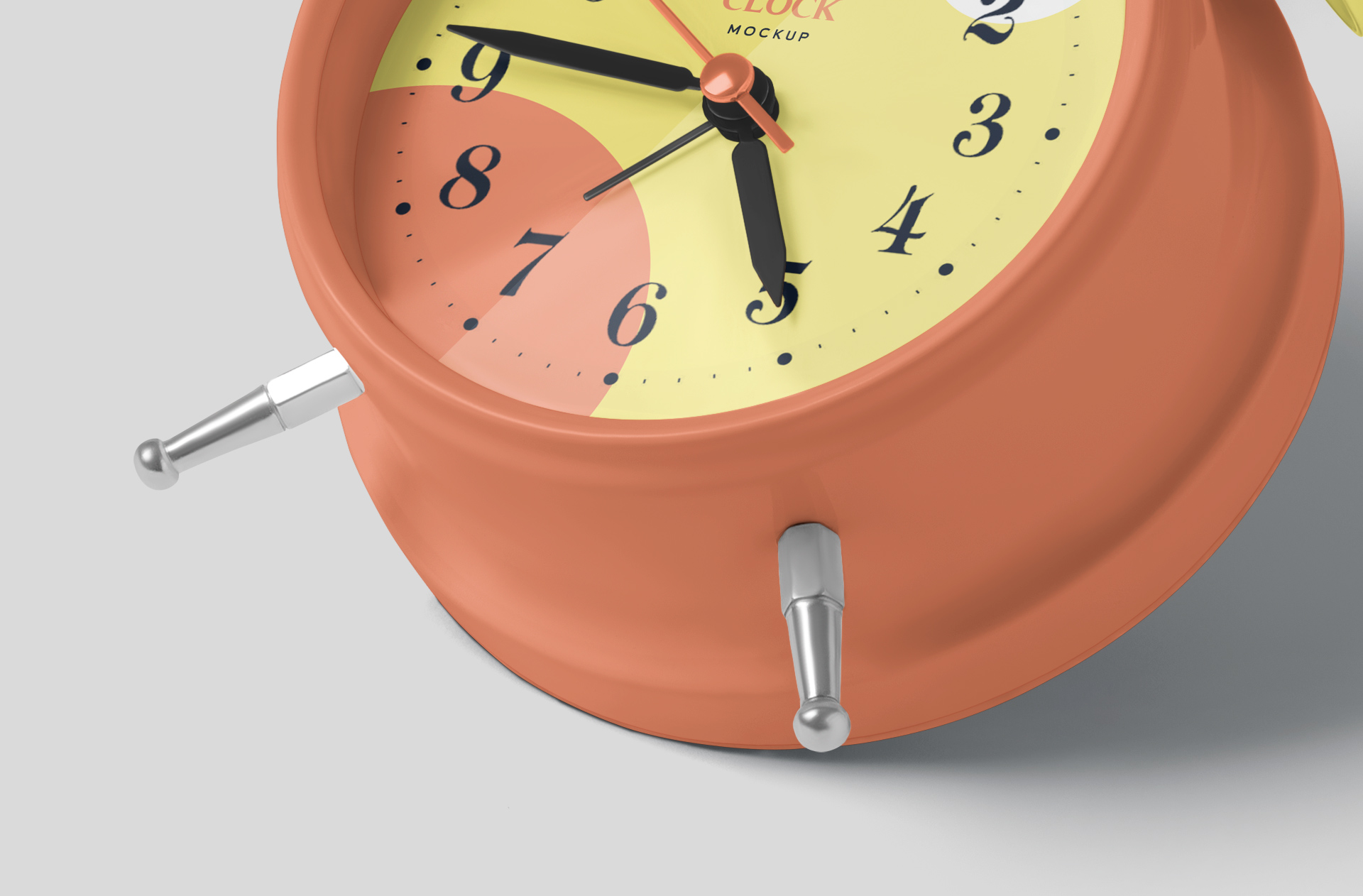 alarm clock mock-up