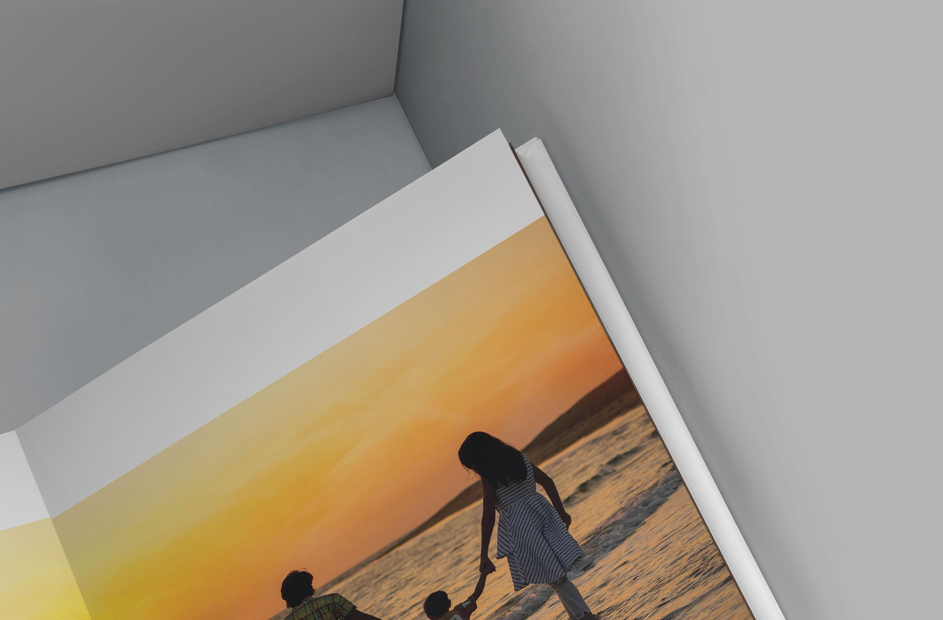 customizable album mock-up