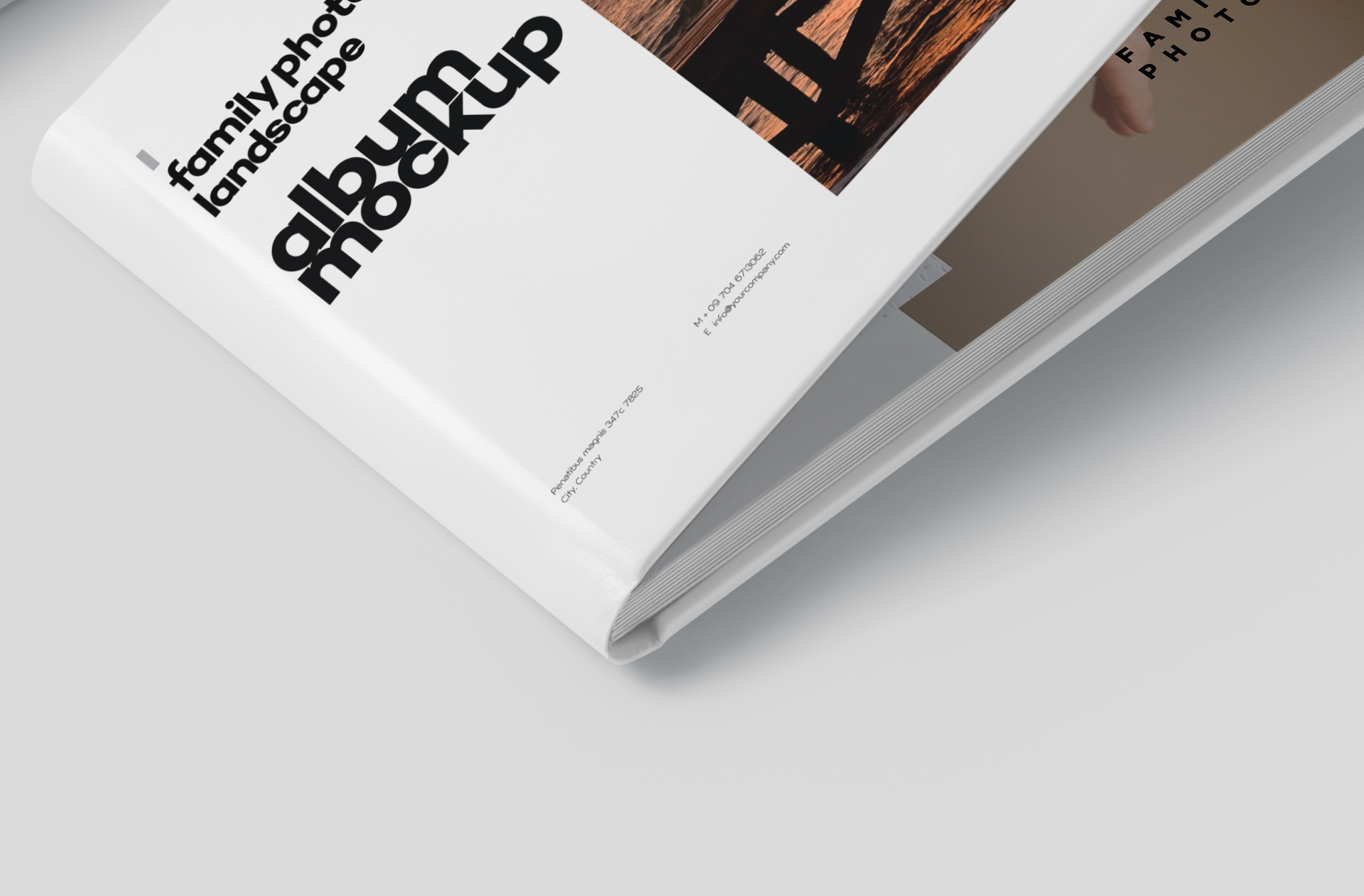 album cover template