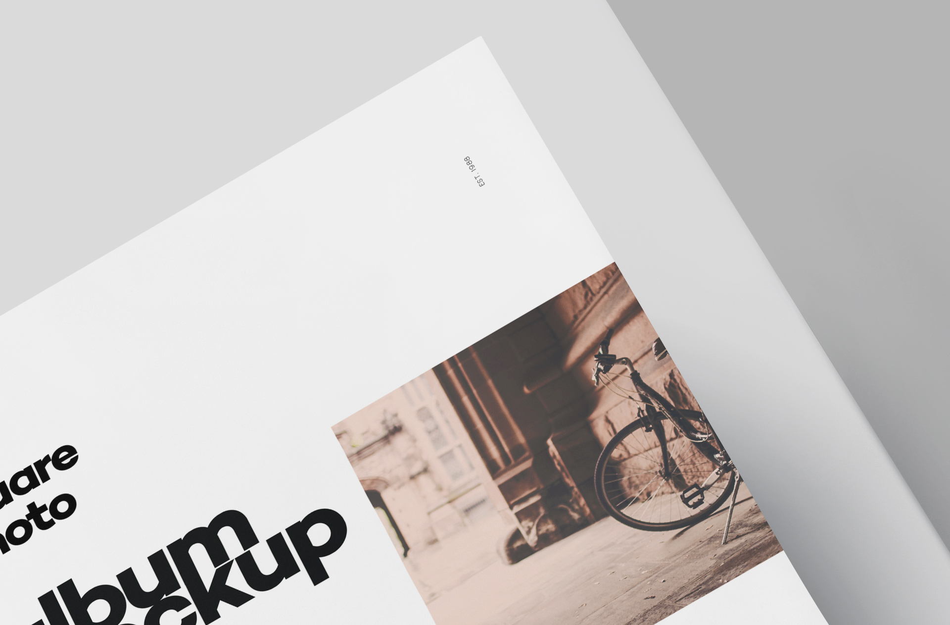 album print mock-up