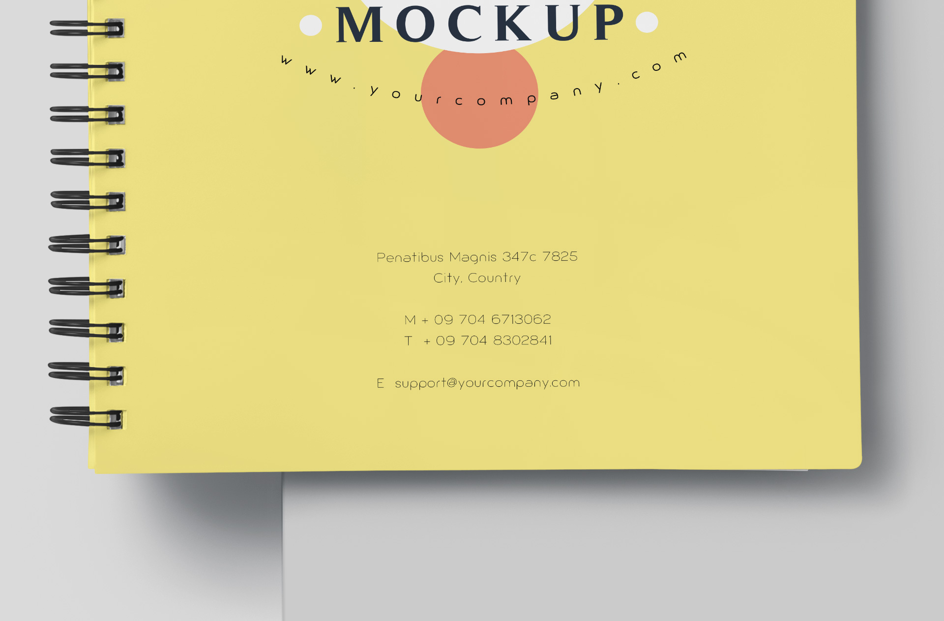 branding notebook template