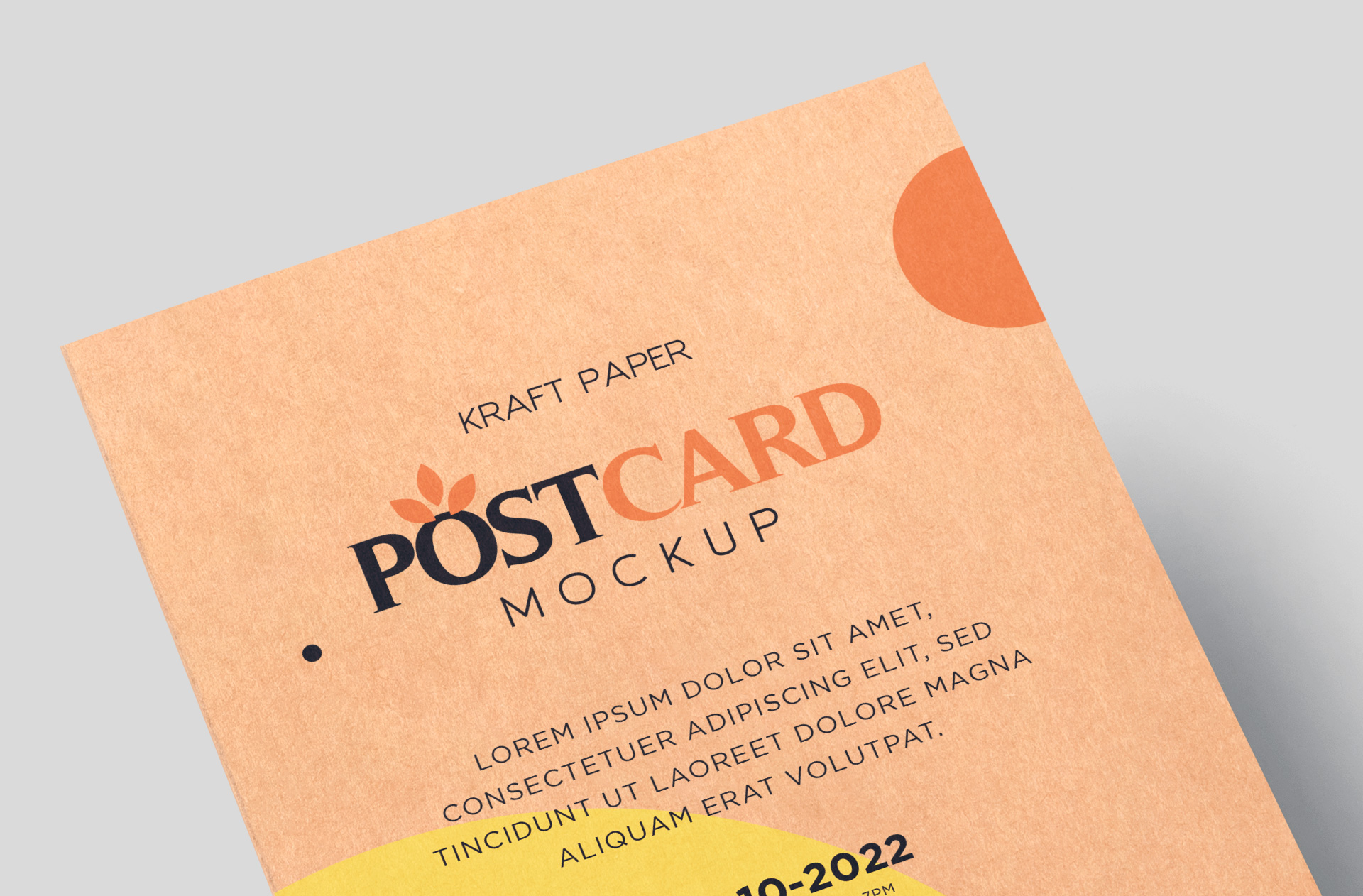 business card stock mock-up