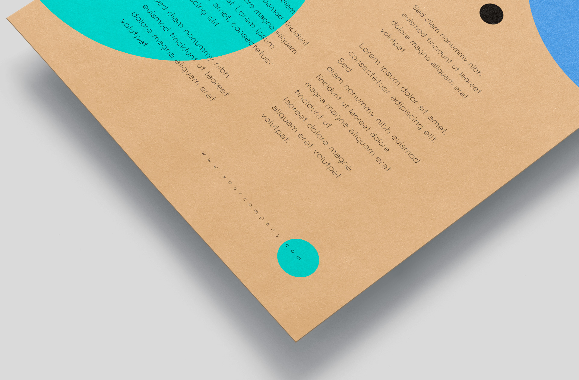 eco-friendly print-ready paper PSD