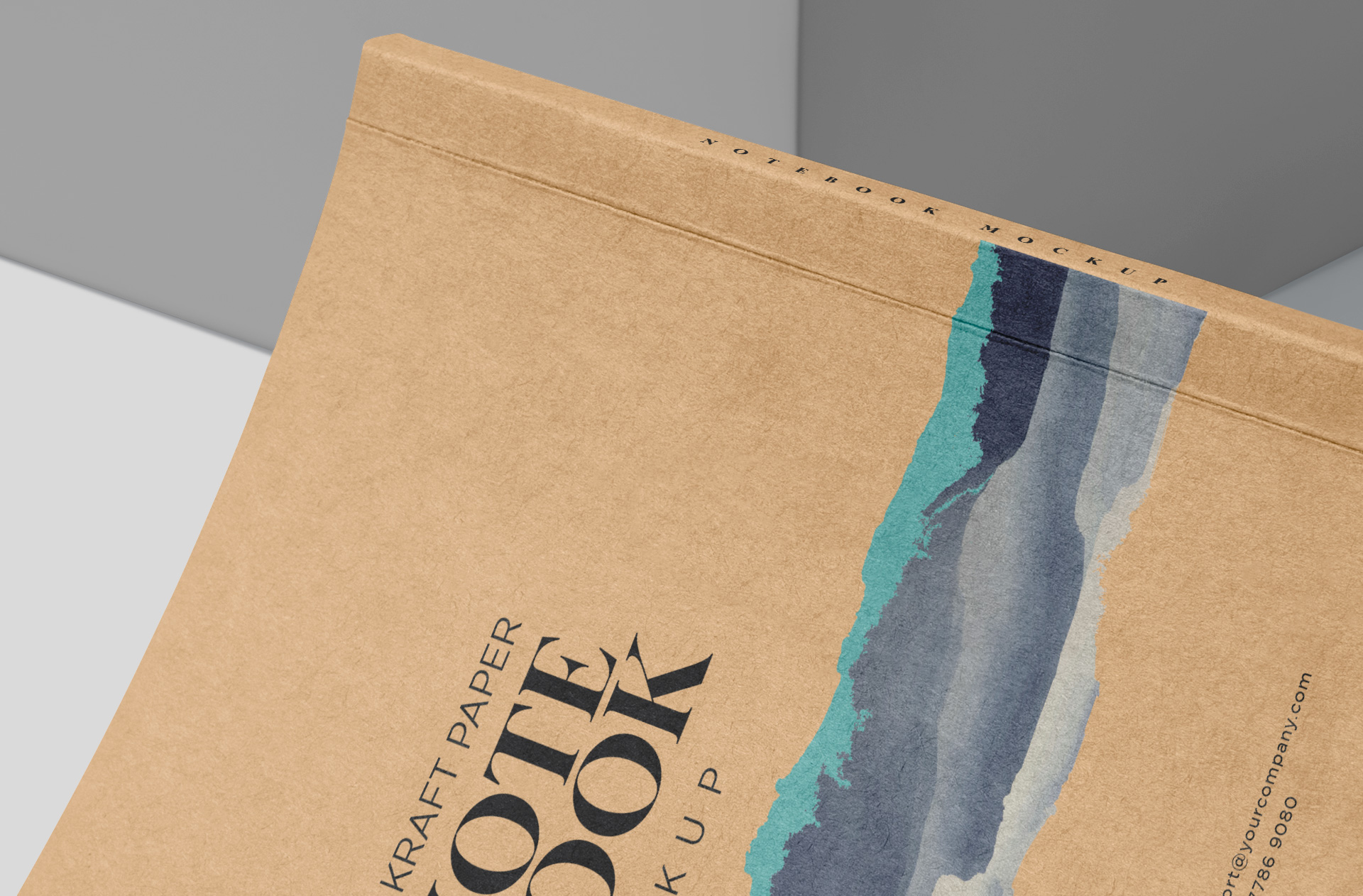 A6 journal mock-up