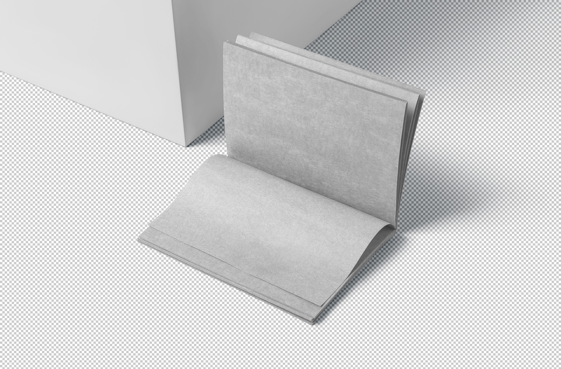 A6 notebook mock-up