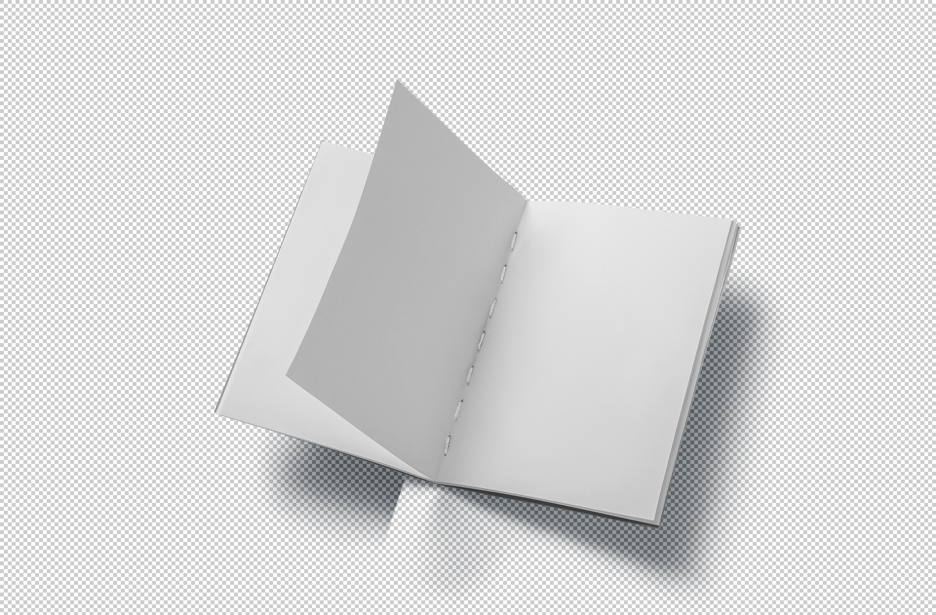 artistic notebook branding mock-up
