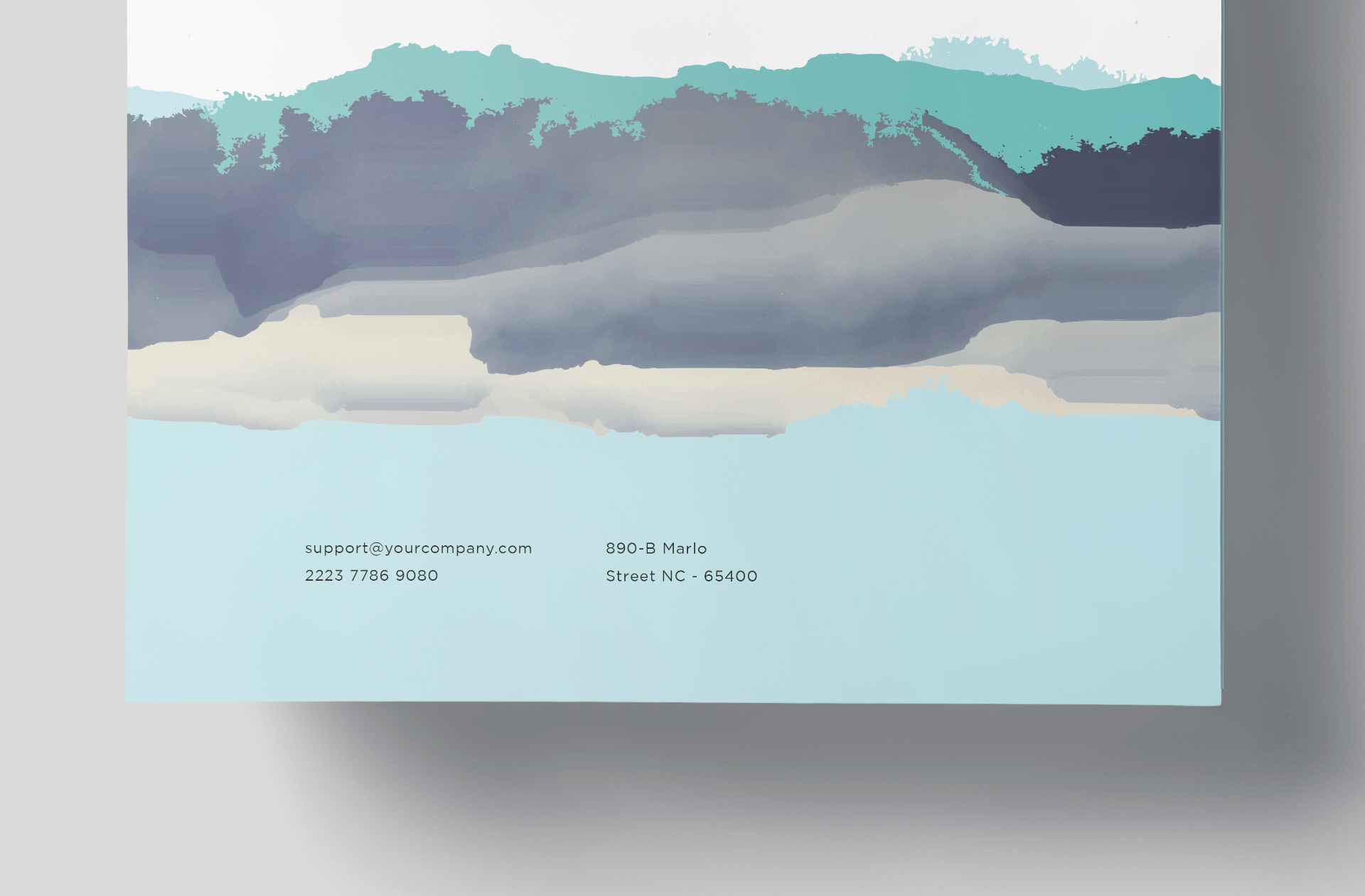 business notepad branding mock-up