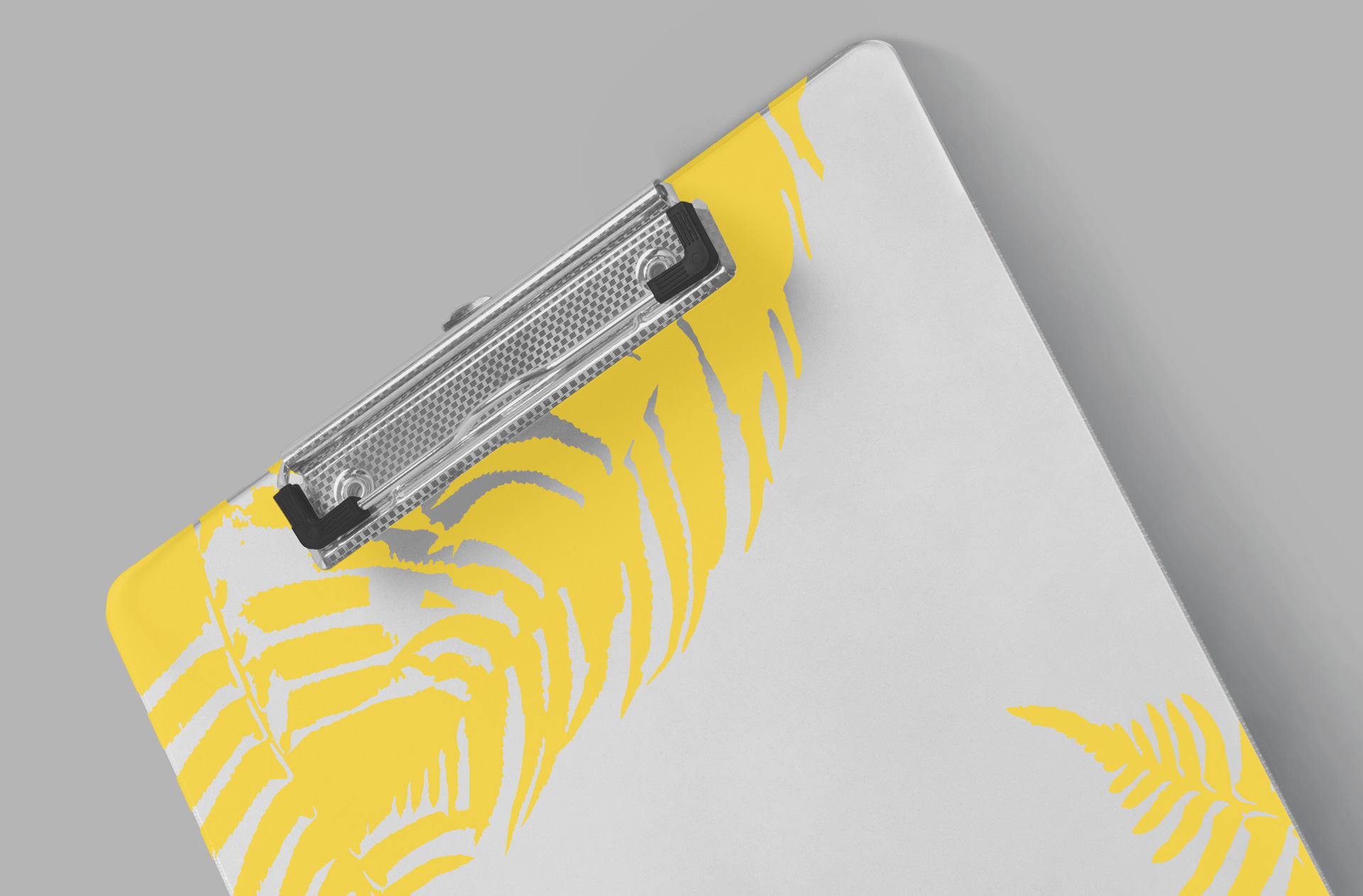 acrylic clipboard mock-up