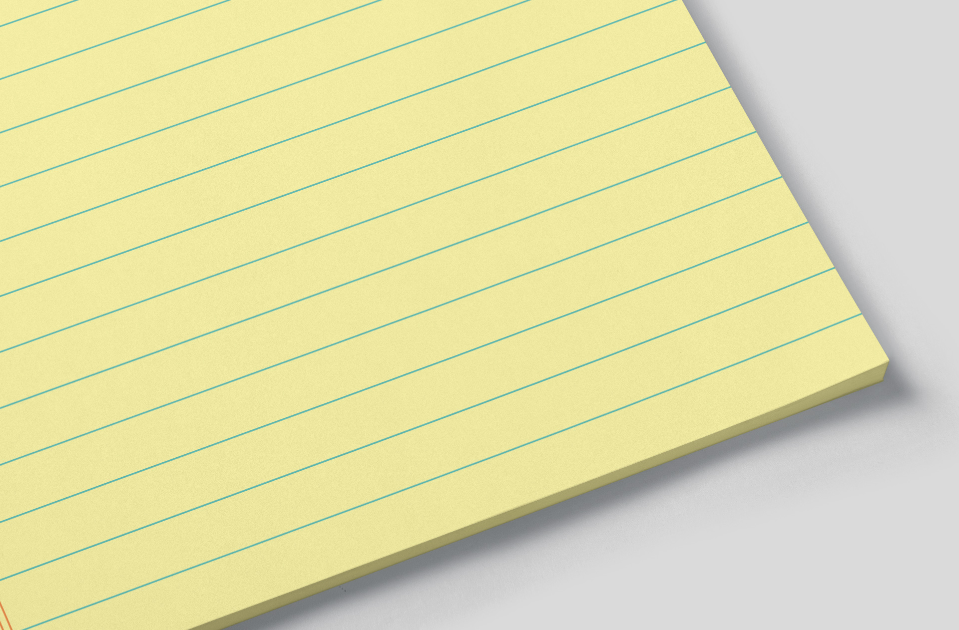 corporate writing pad template