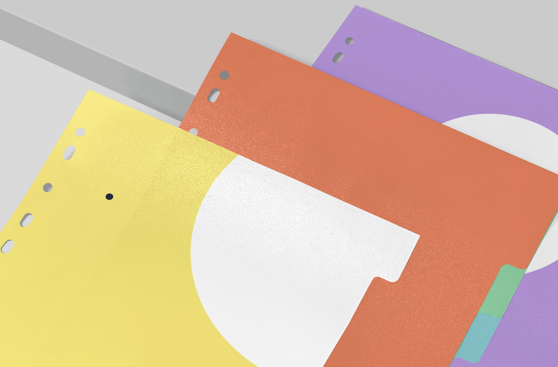 file divider mock-up