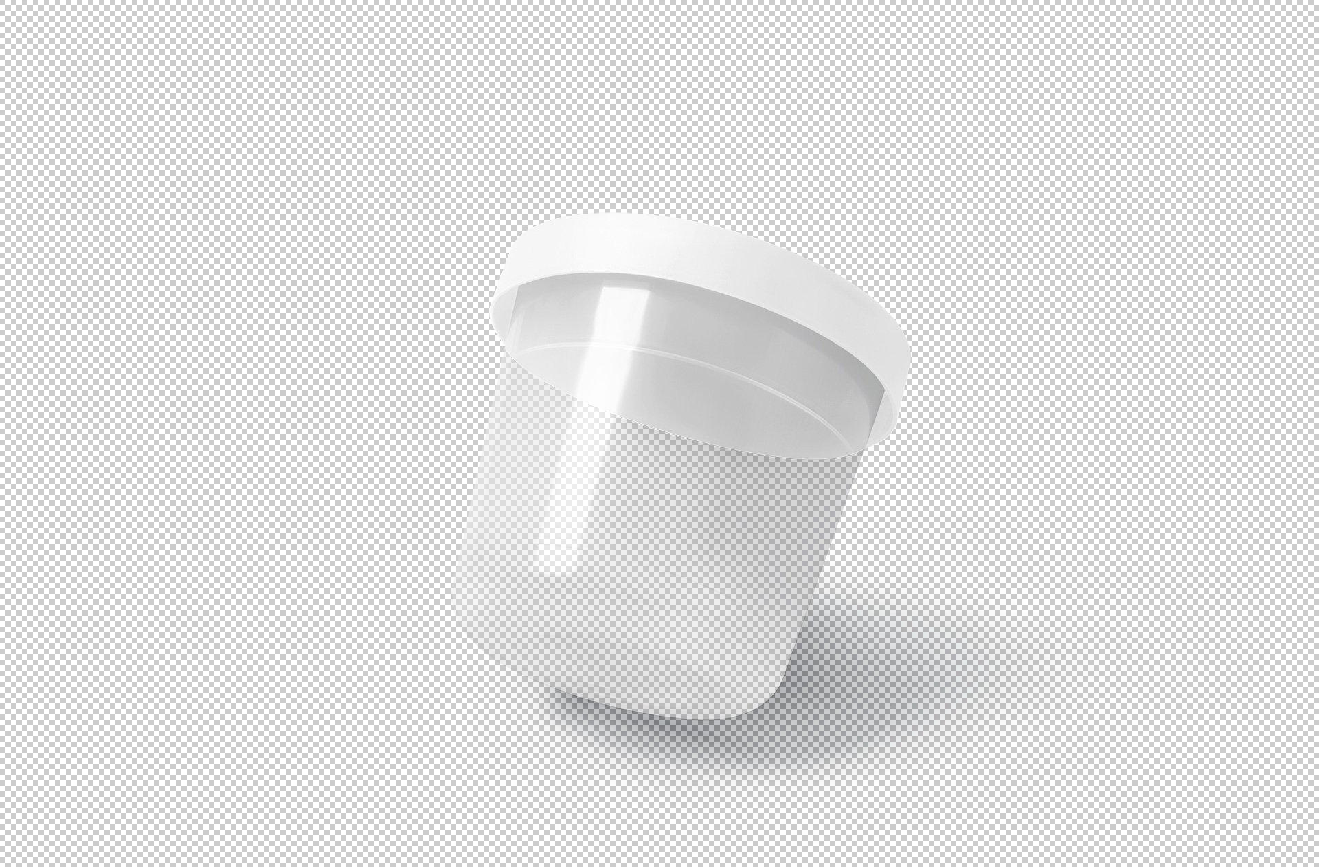 dessert container mock-up
