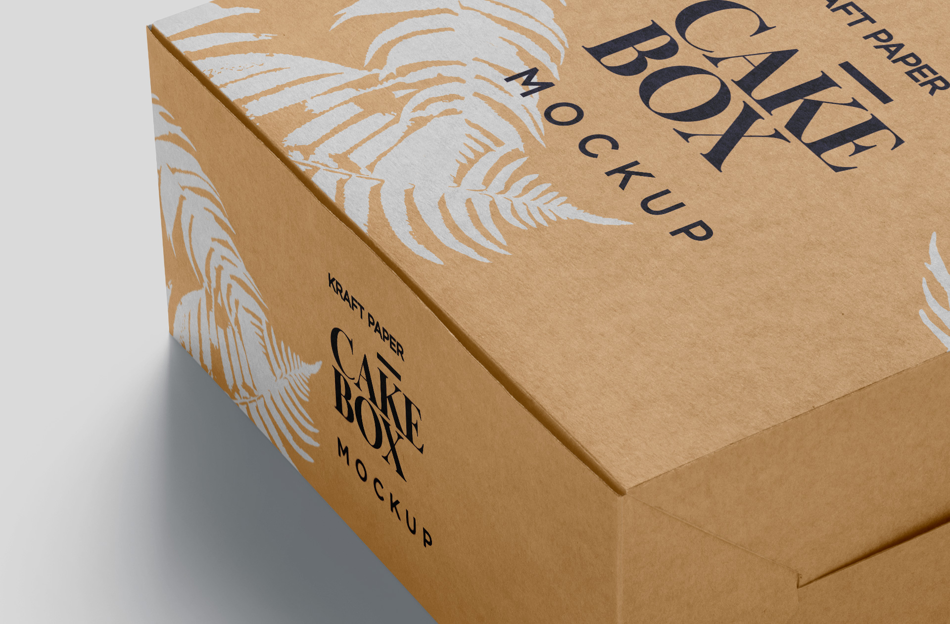 dessert container mock-up