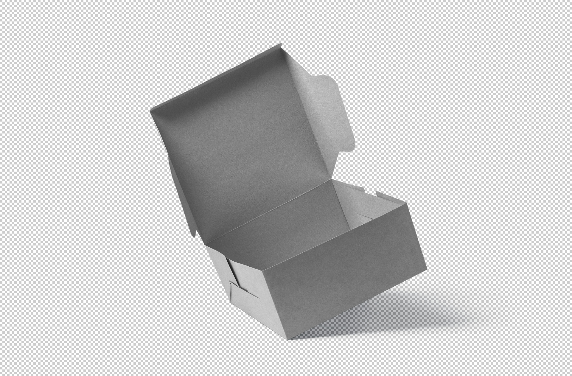 eco-friendly cake carrier mock-up
