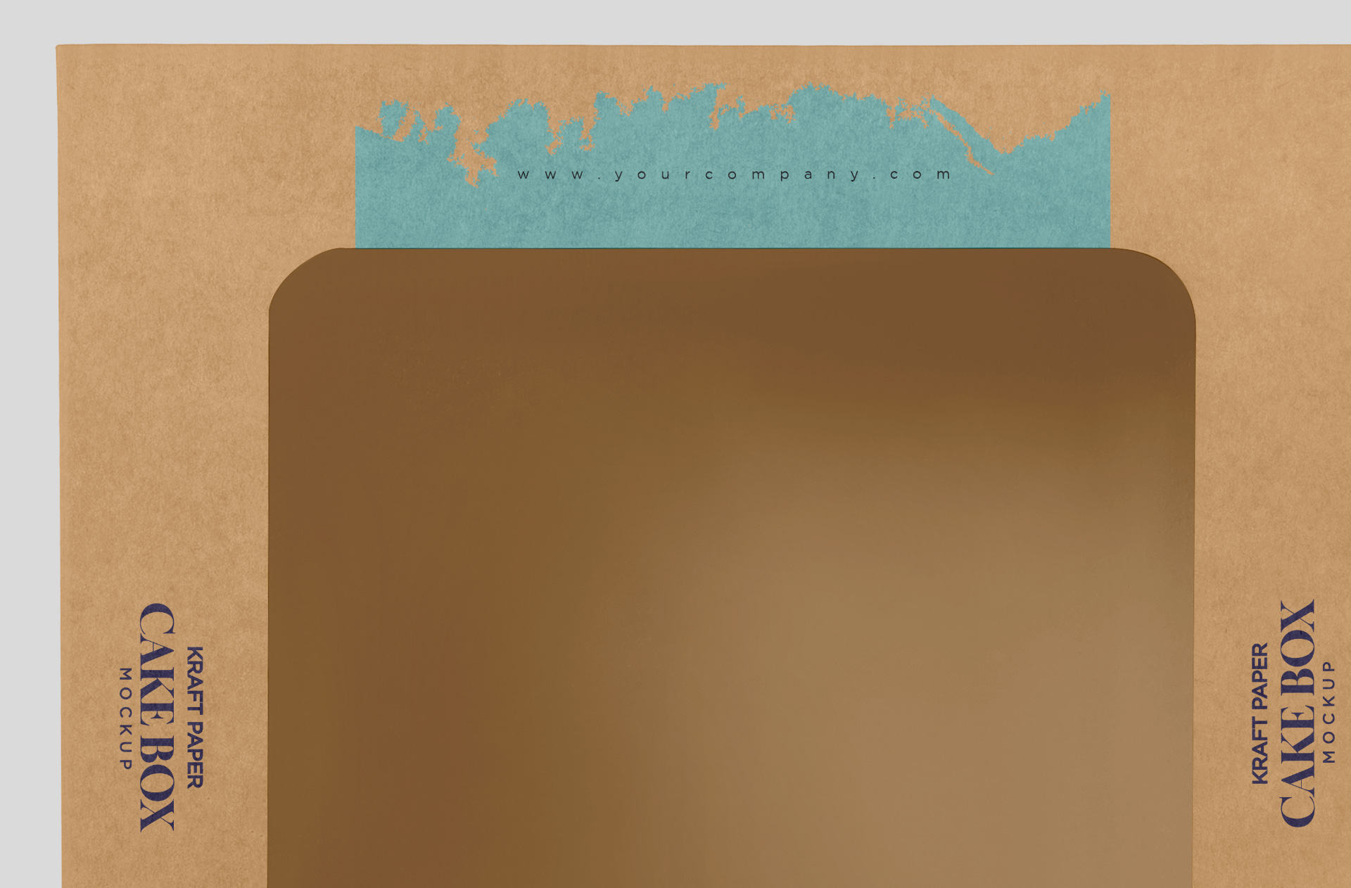 dessert container mock-up