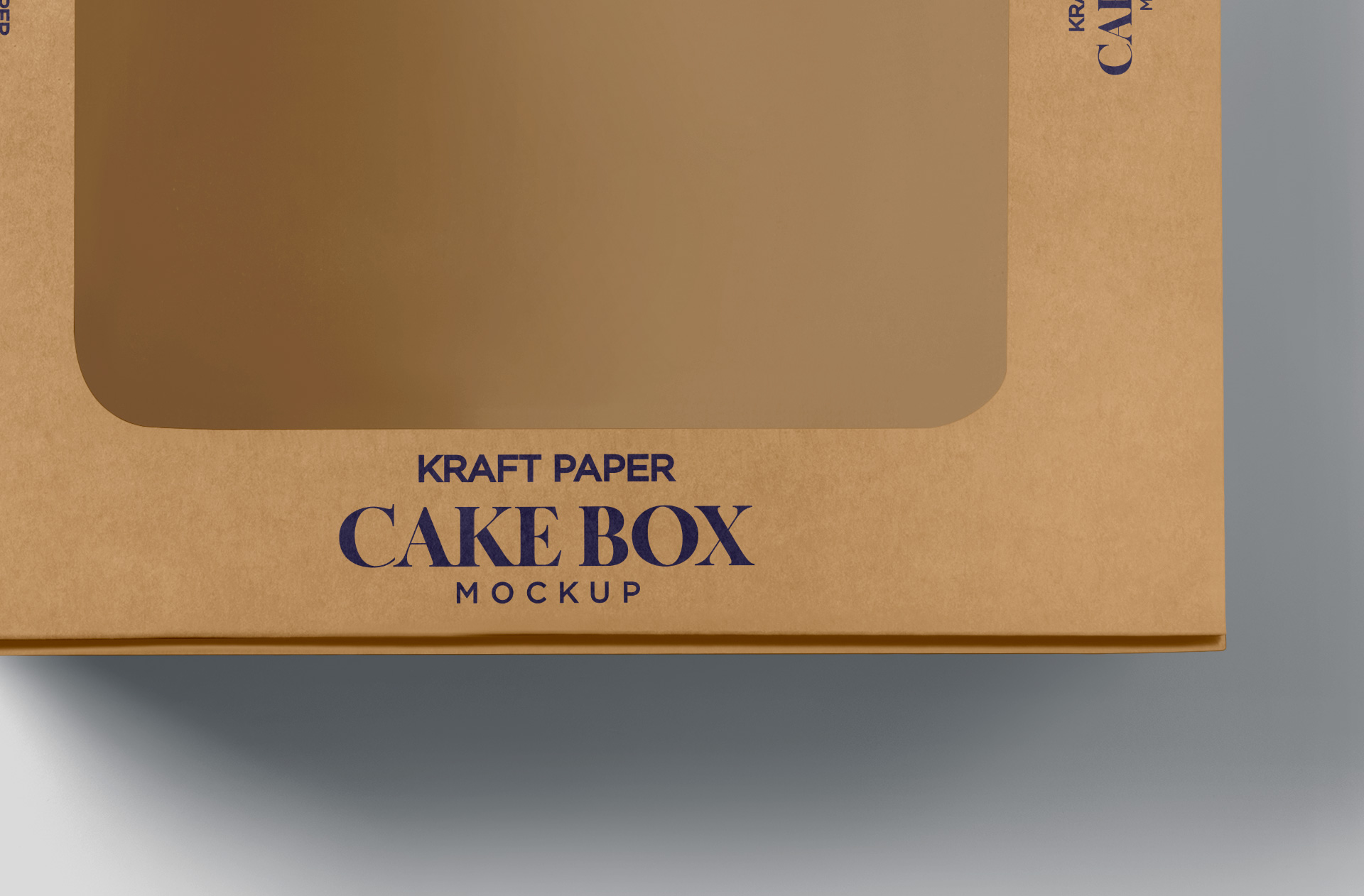 dessert container mock-up