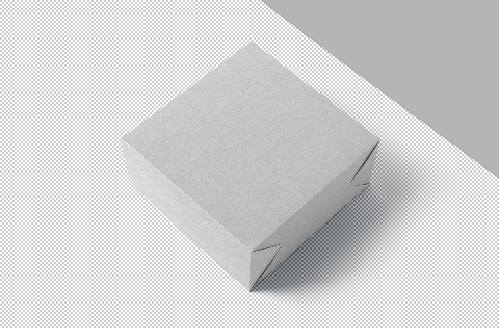 eco-friendly cake carrier mock-up