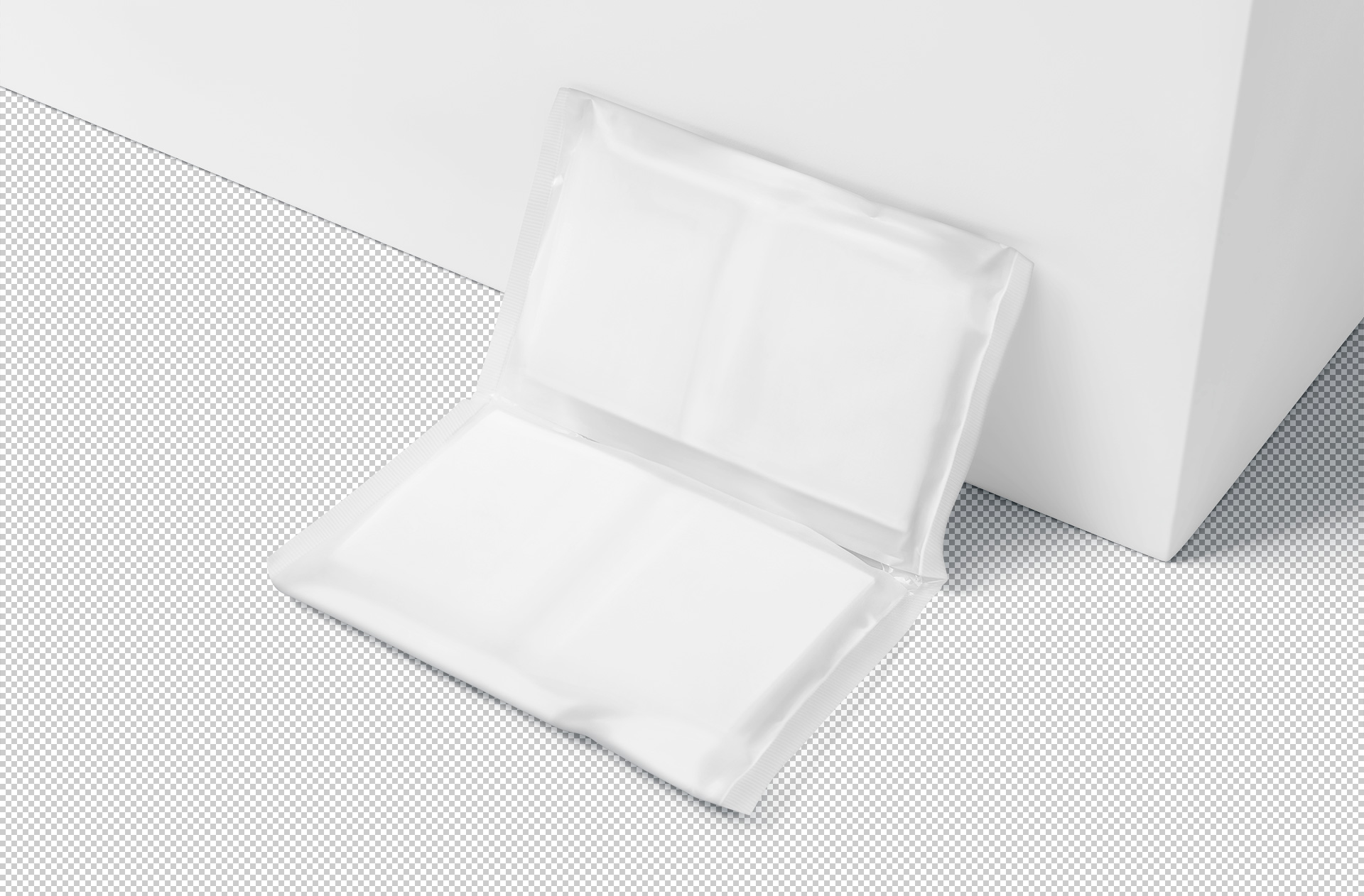 eco-friendly tissue pack mock-up