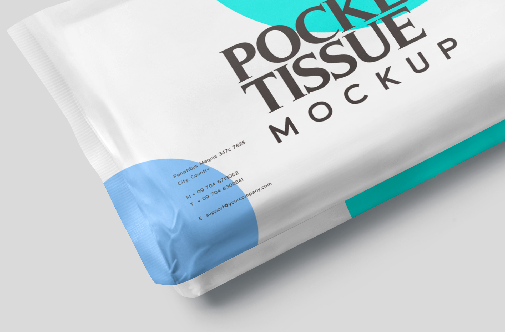 disposable tissue packet PSD