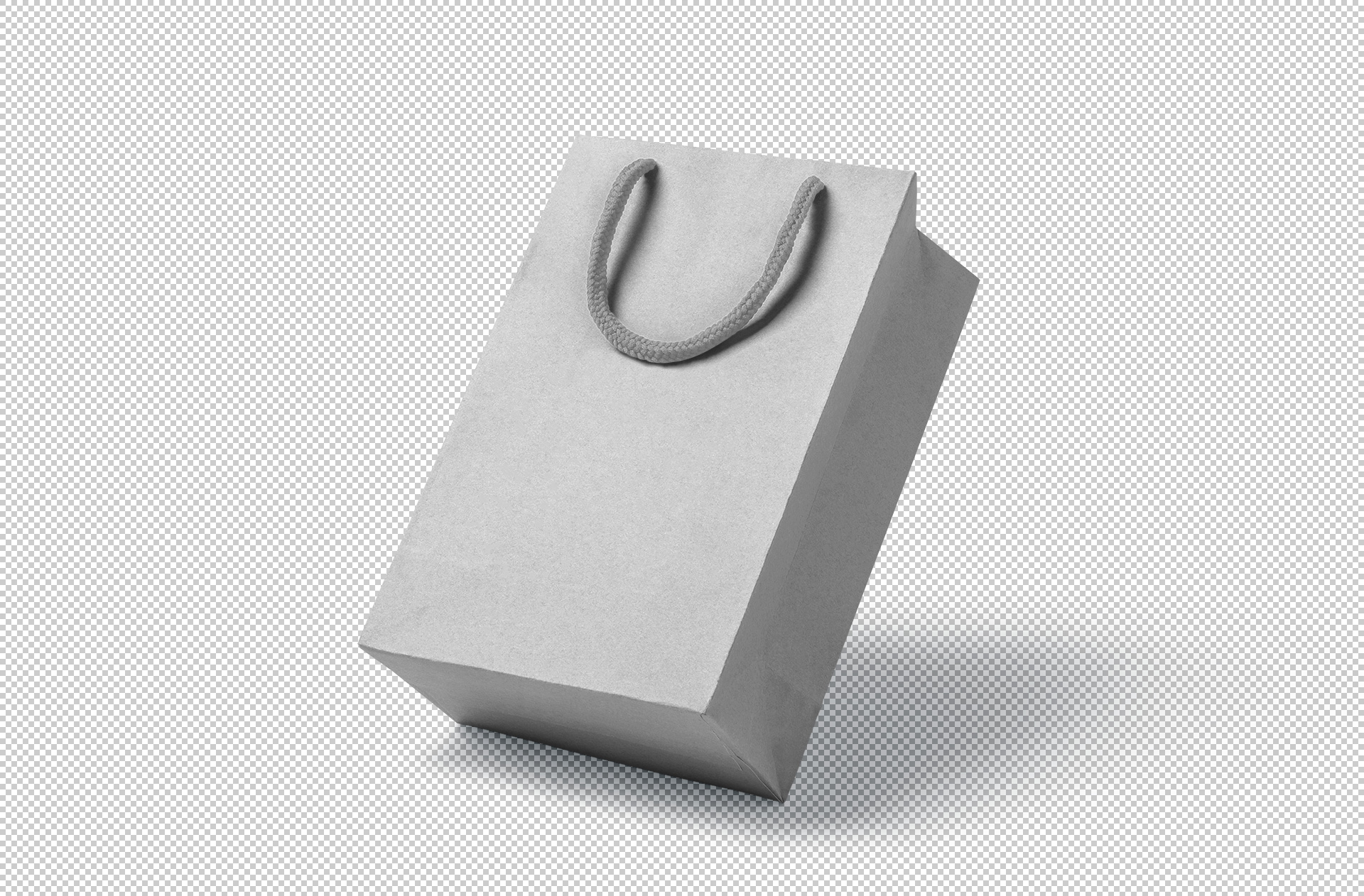 brown paper bag mockup