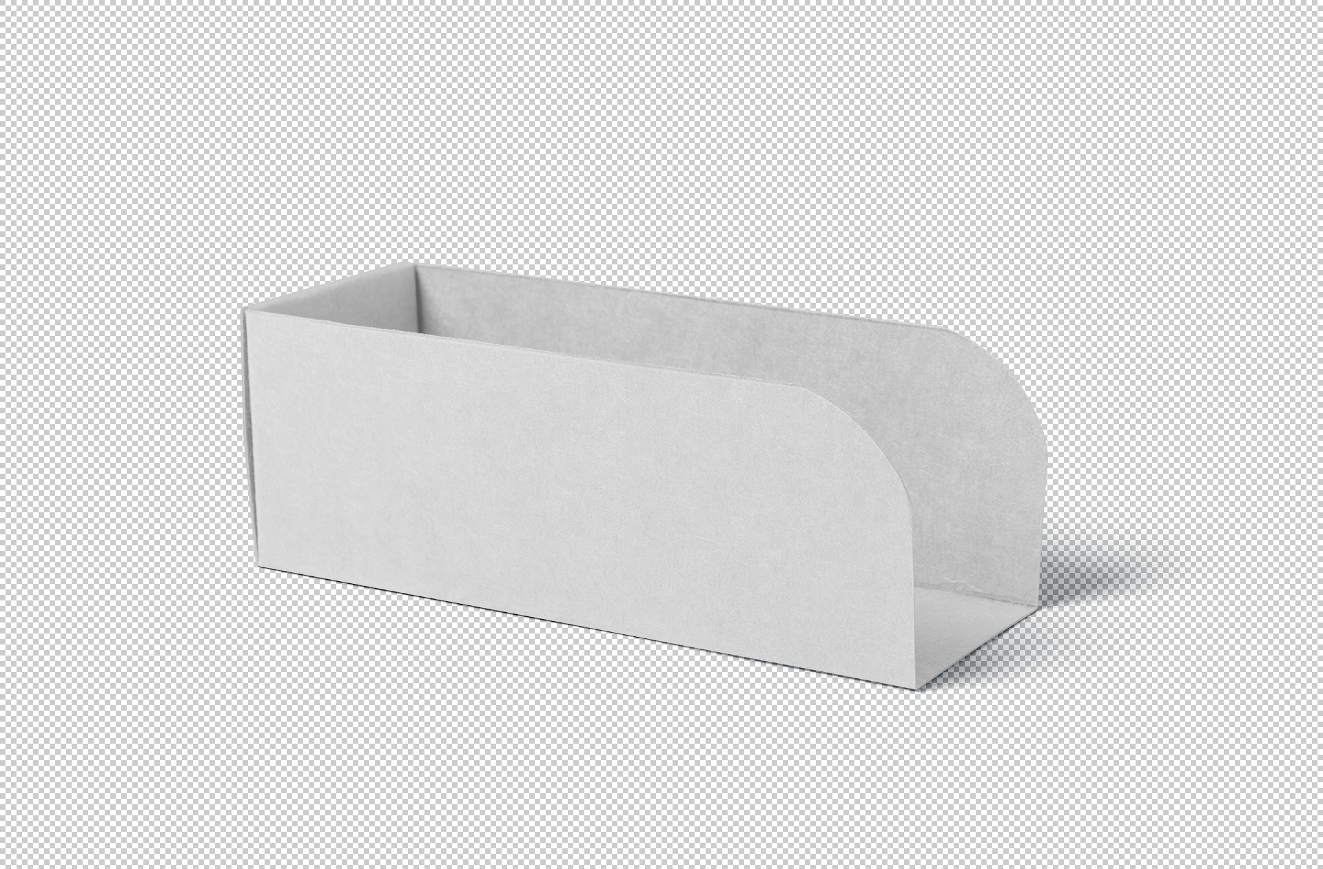 disposable hotdog tray PSD