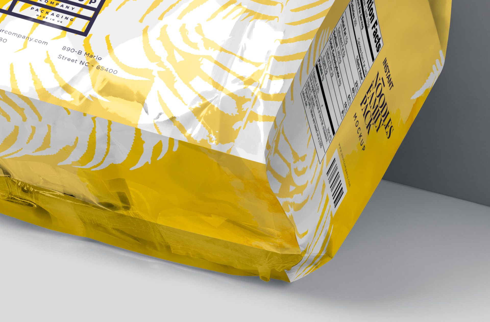 custom label food packaging
