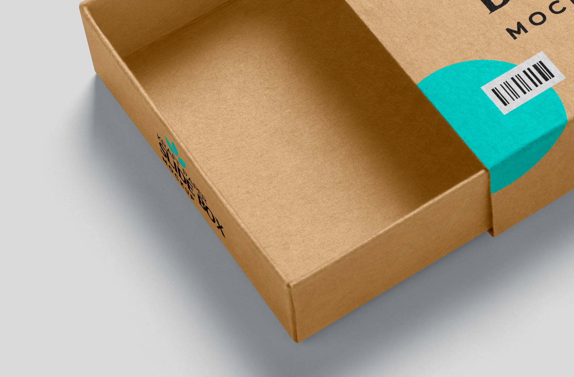 cardboard slide box