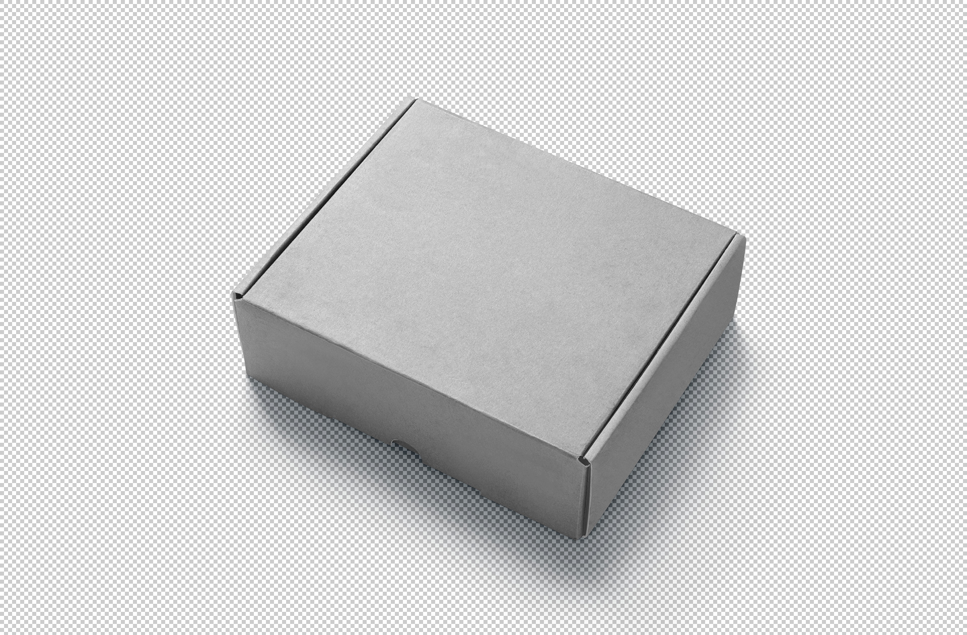cardboard box mockup