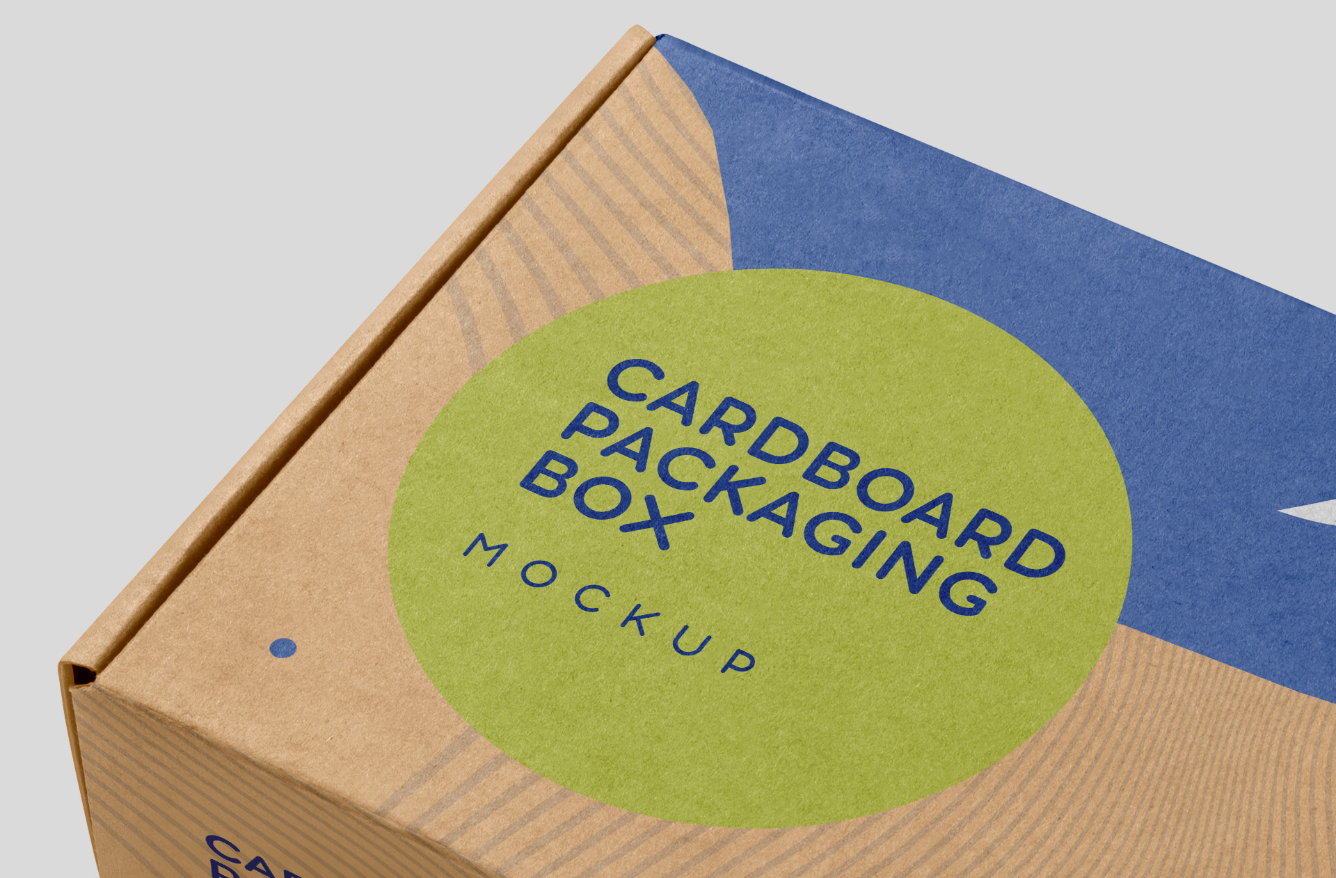 cardboard box mockup