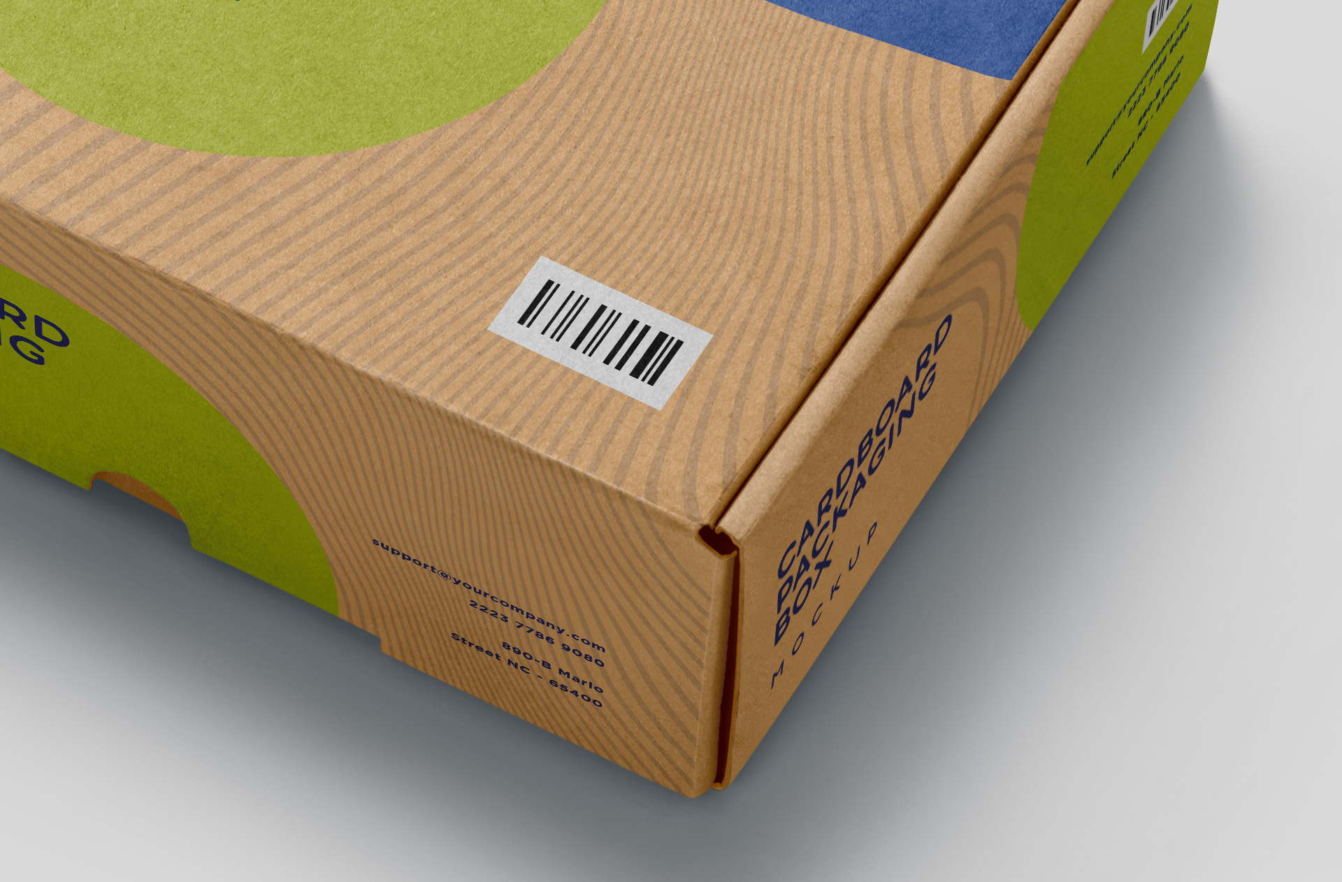 cardboard box mockup