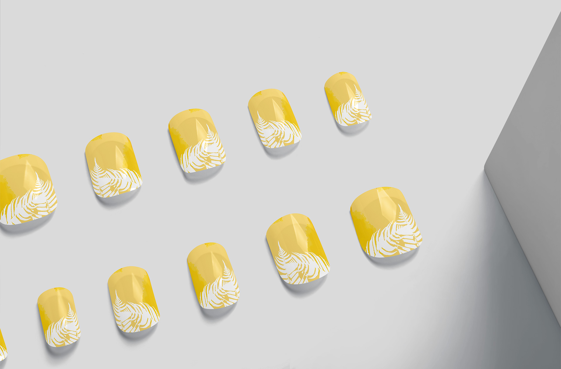High-Quality Fake Nails Mockup – Custom Nail Art