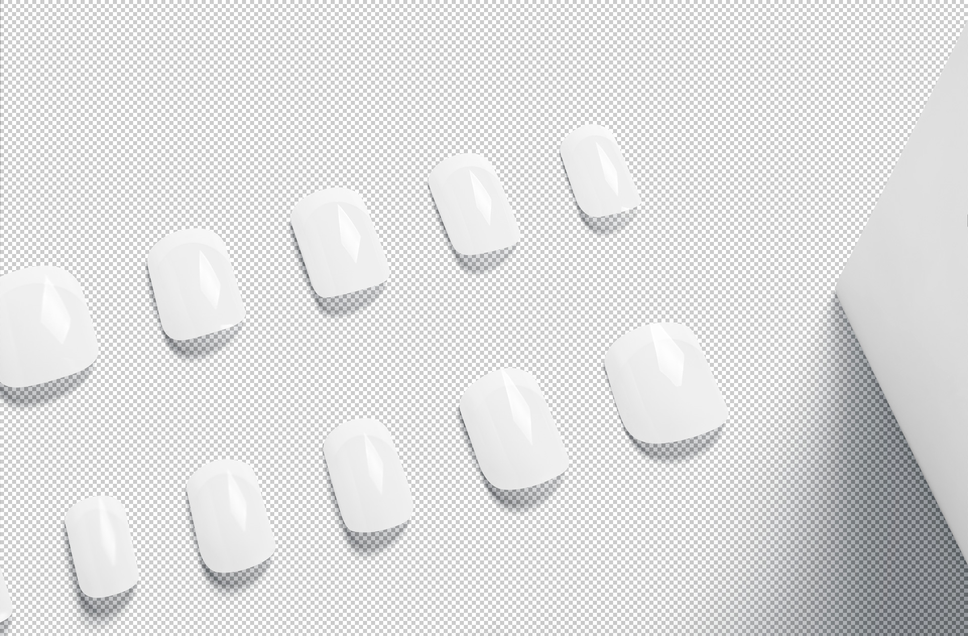High-Quality Fake Nails Mockup – Custom Nail Art