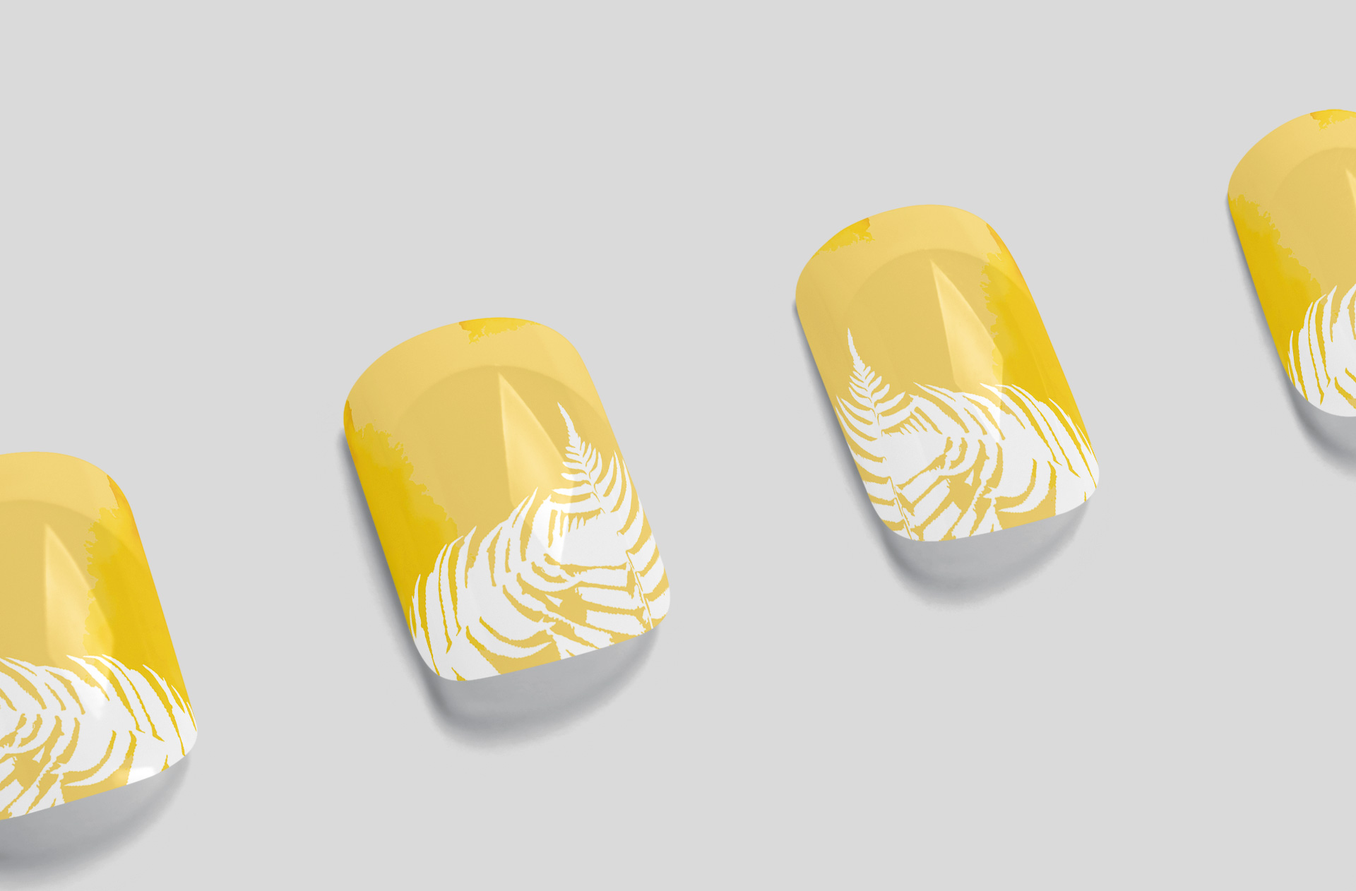 High-Quality Fake Nails Mockup – Custom Nail Art