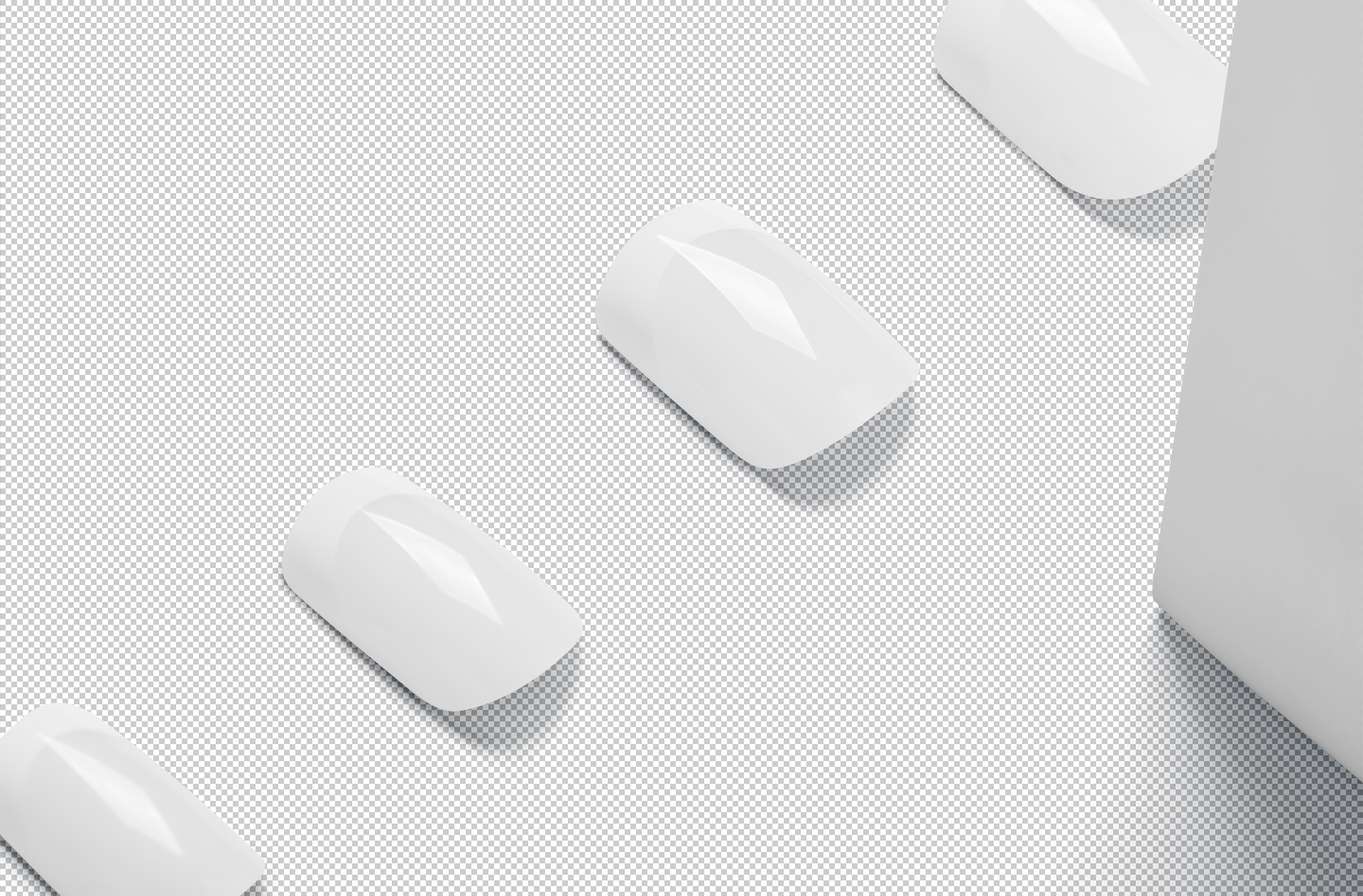 Luxury Nail Sticker Mockup – Glossy Press-On Nails