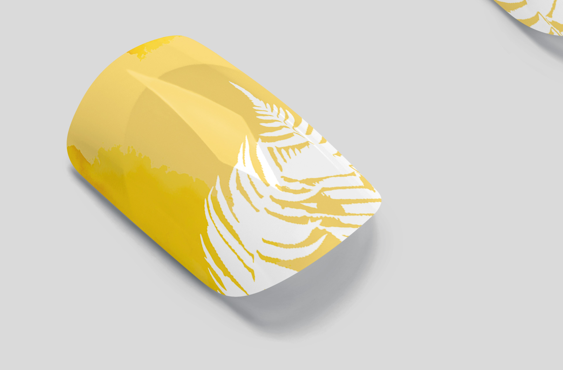 Luxury Nail Sticker Mockup – Glossy Press-On Nails