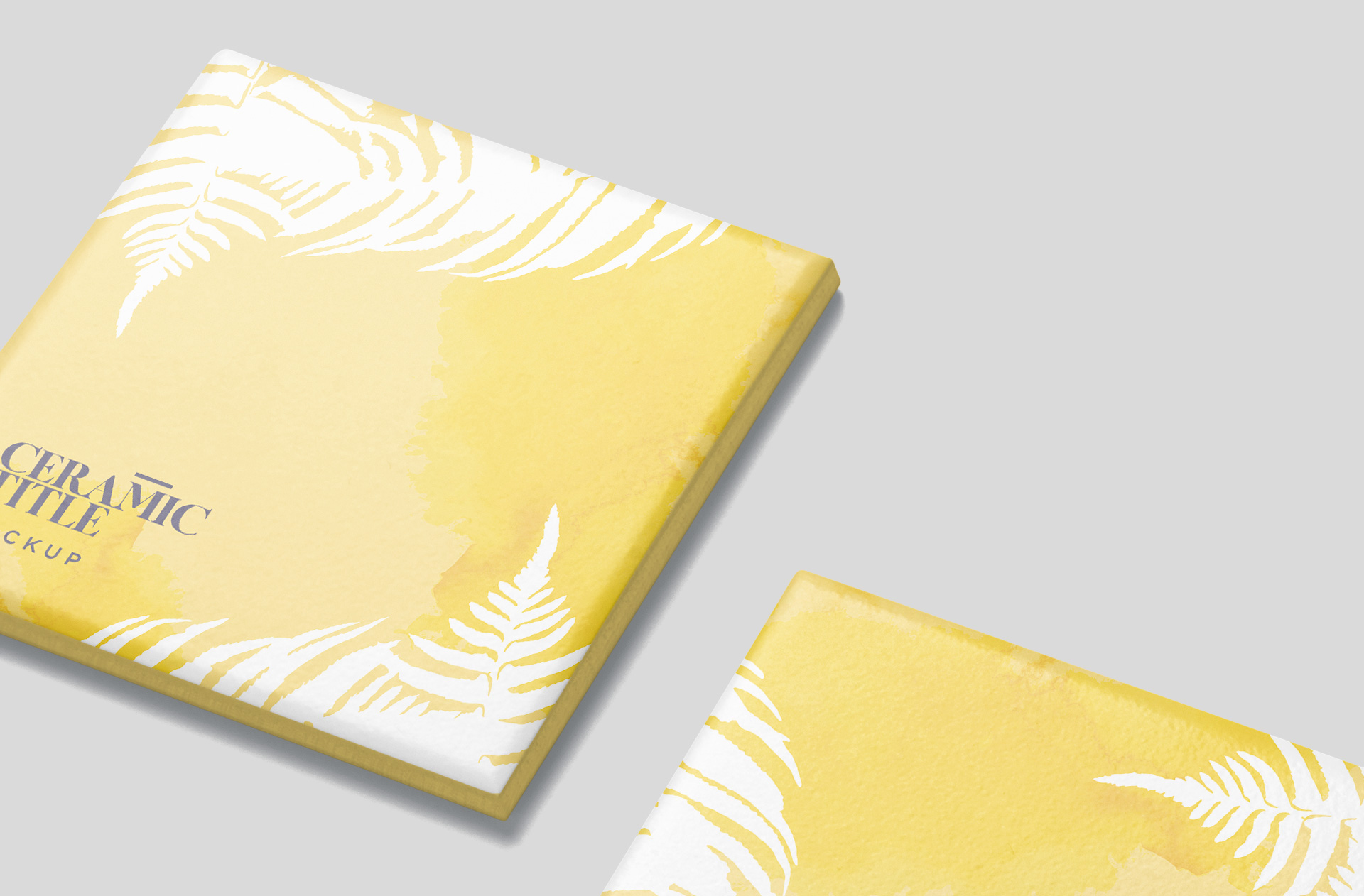 high-quality porcelain tile mockup