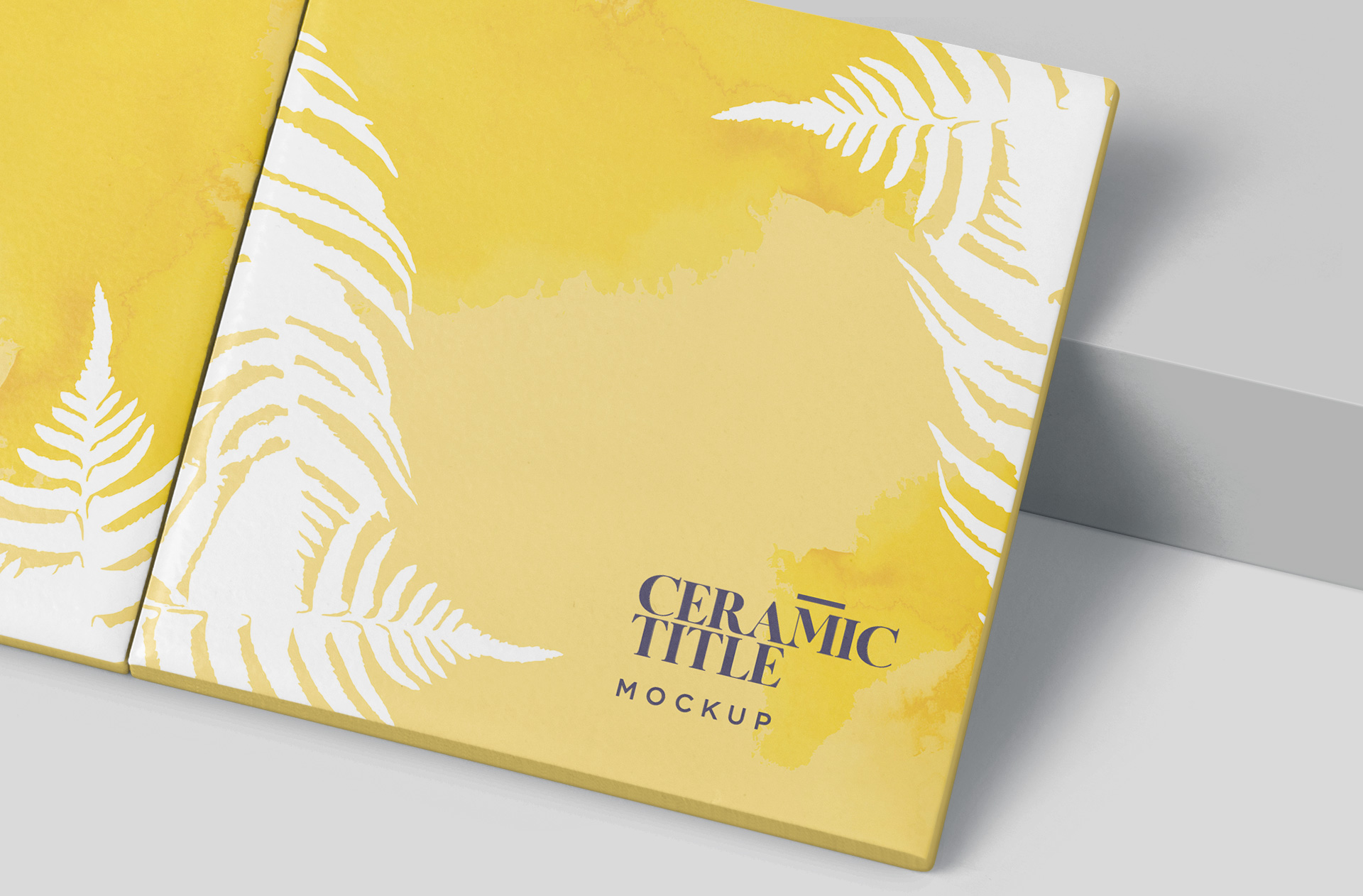 commercial home decor tile mockup