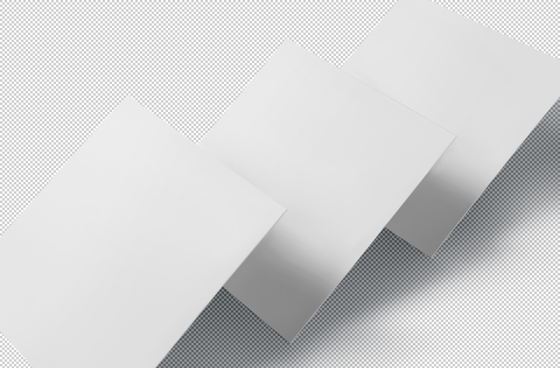 Tile Sticker Mockup – Realistic Square Design