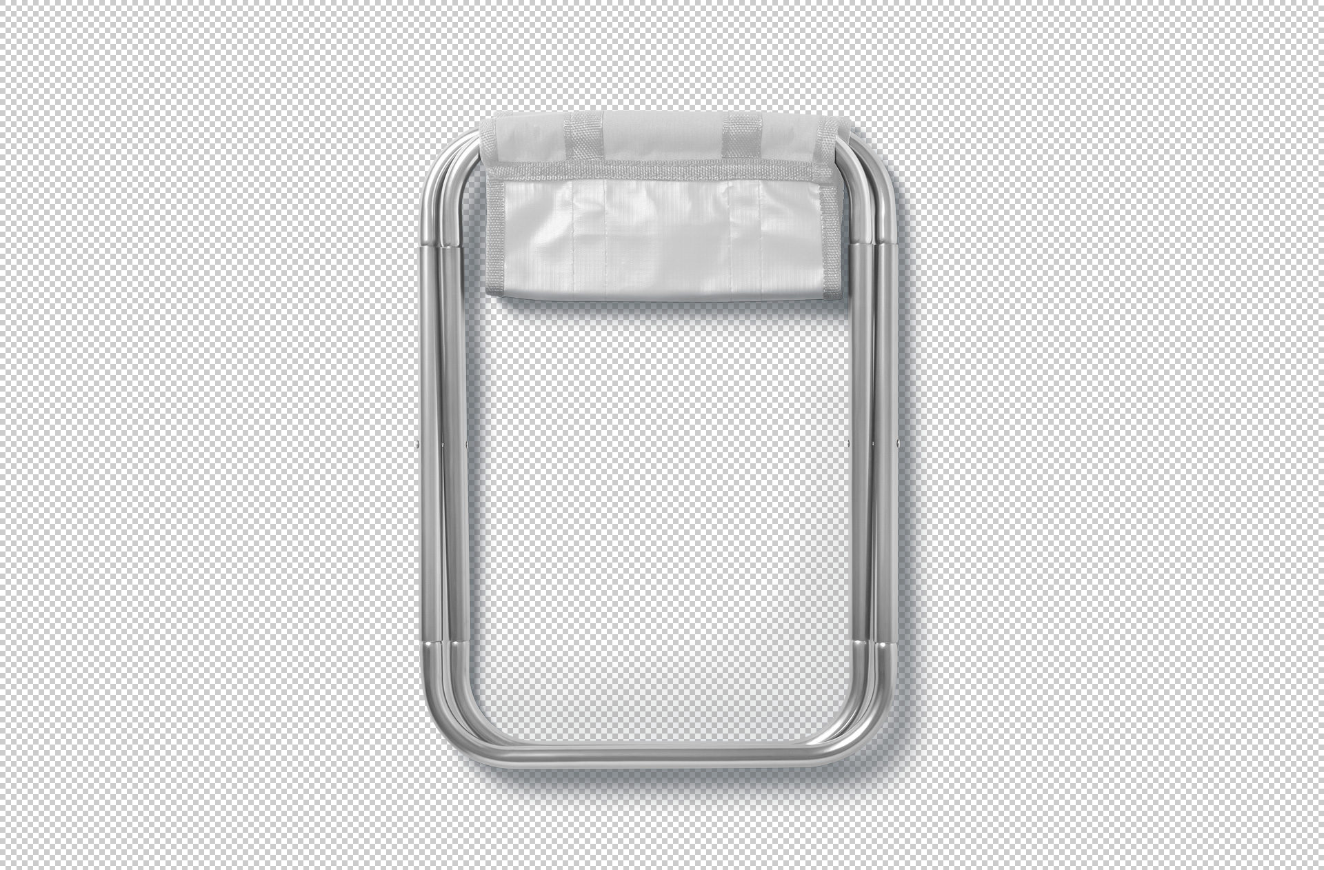 Portable Folding Stool Mockup – Travel Seat Design