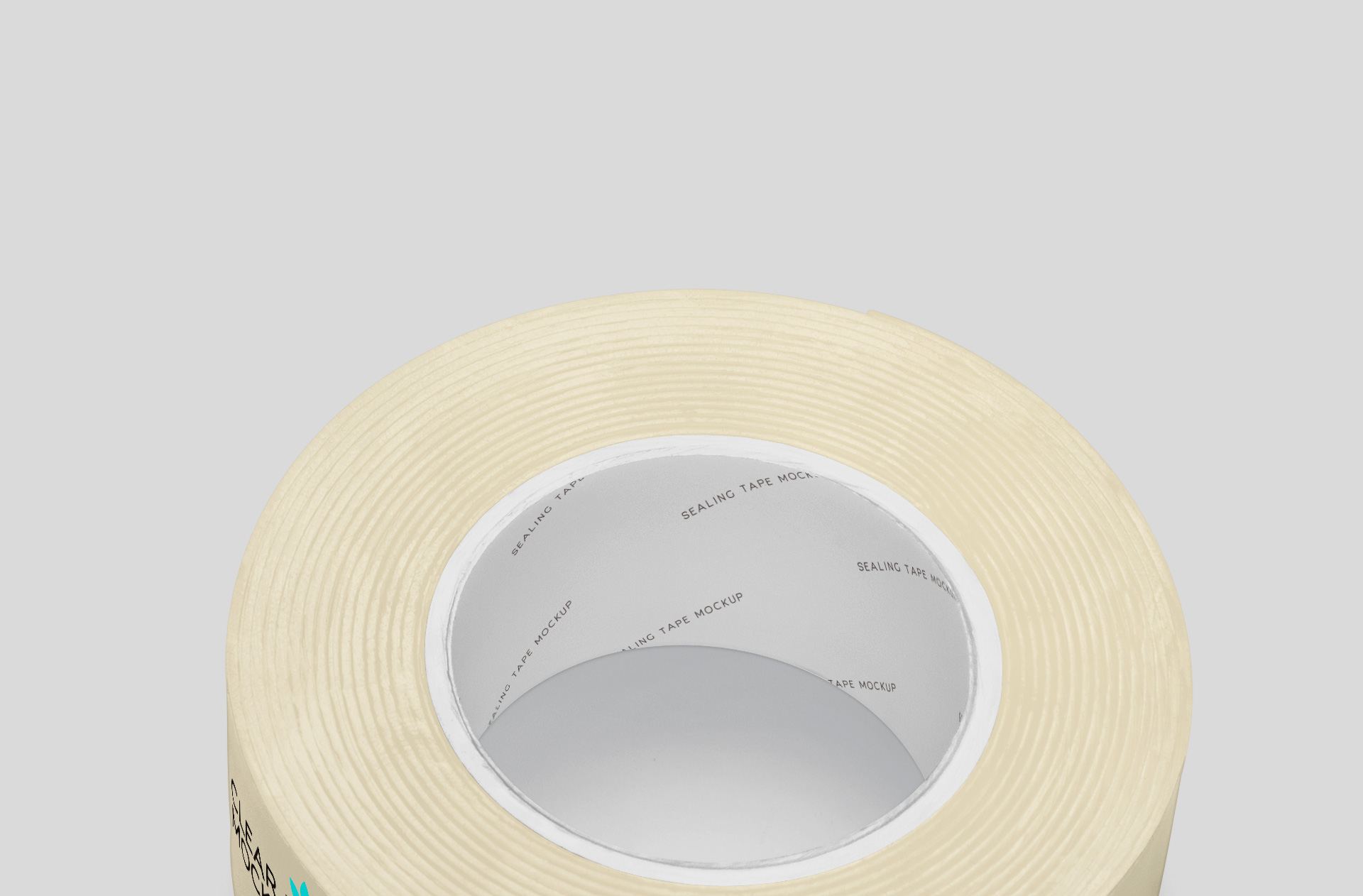 Top View Clear Tape Mockup – Professional Packaging