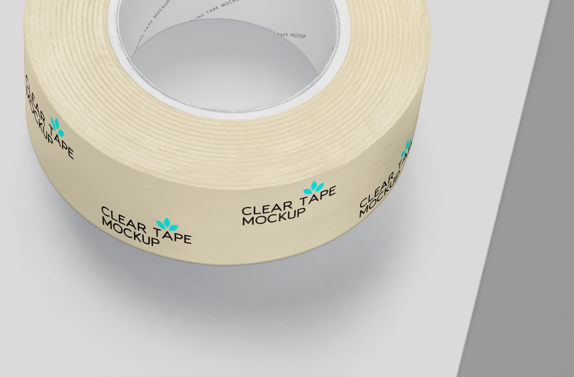 Top View Clear Tape Mockup – Professional Packaging
