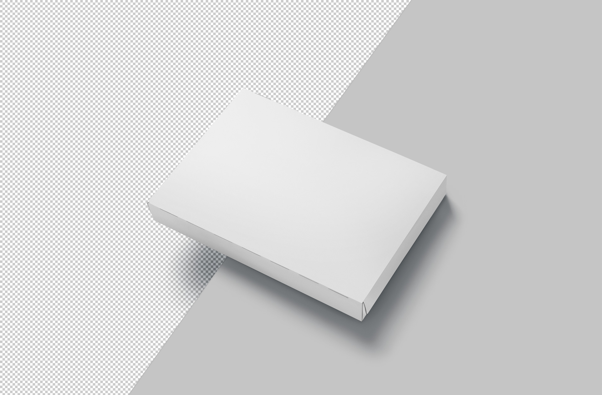 Floating Snack Bar Box Mockup – Custom Branding