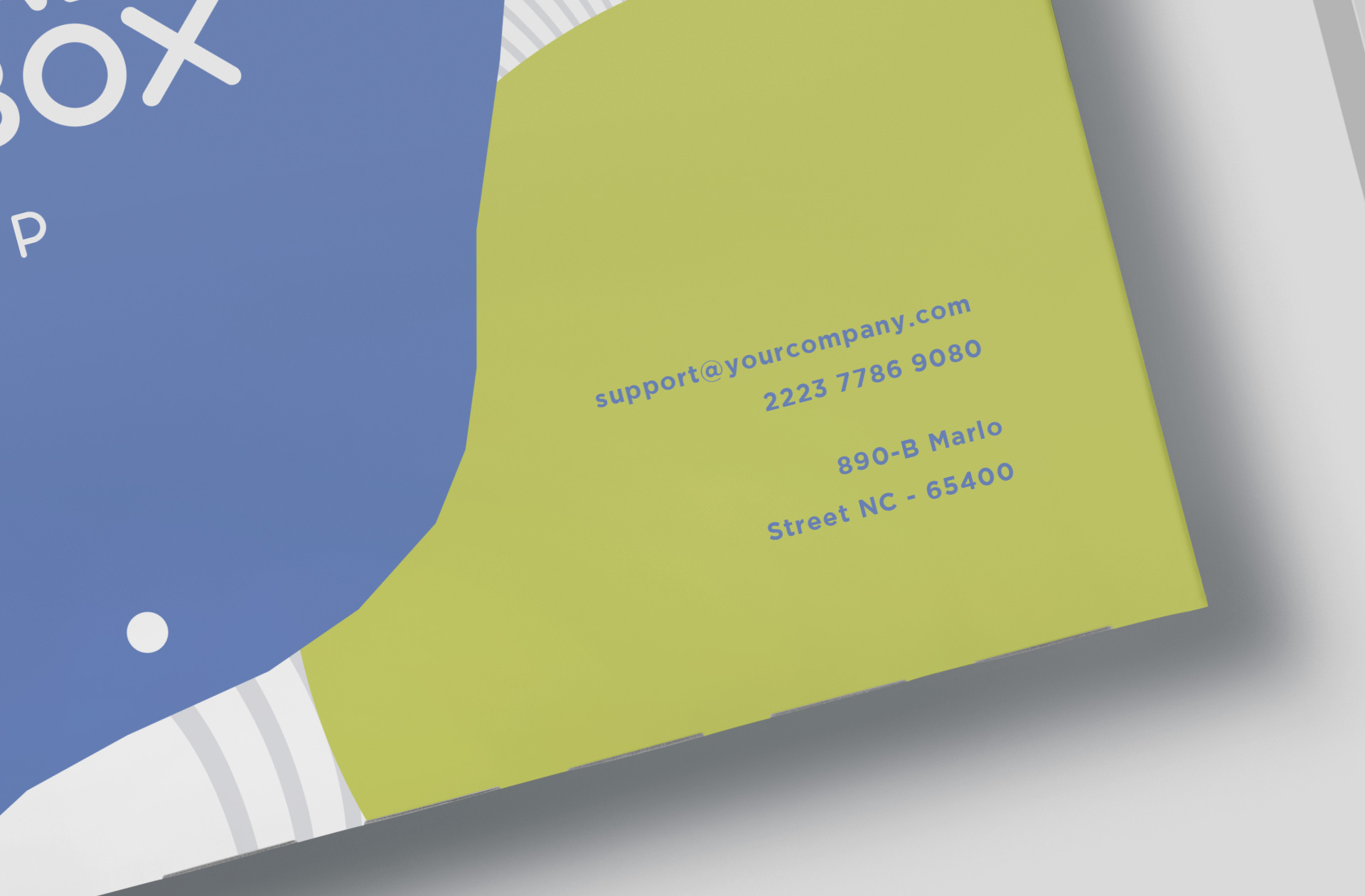 custom energy bar package template