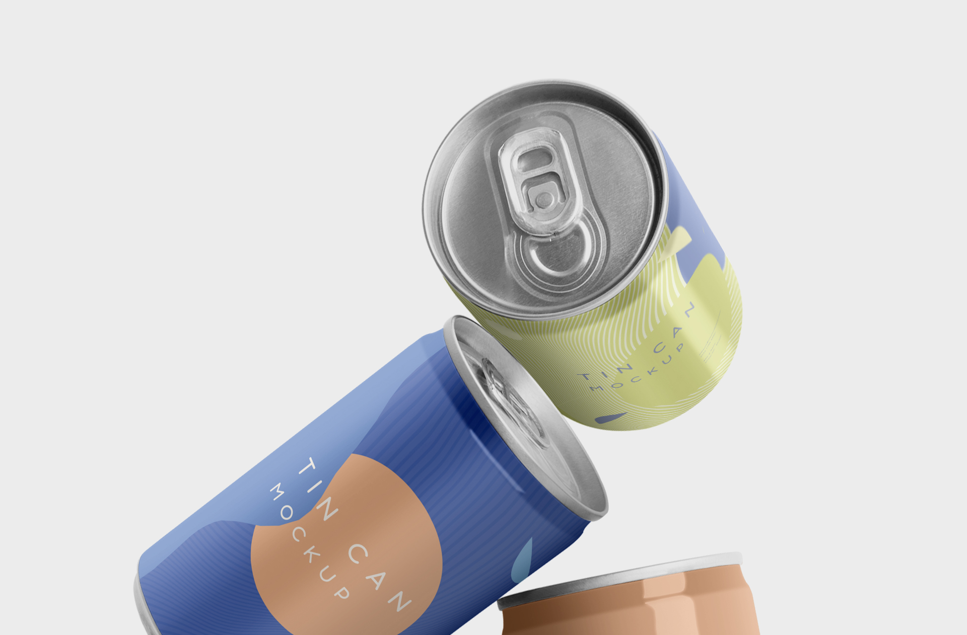 beverage branding mockup