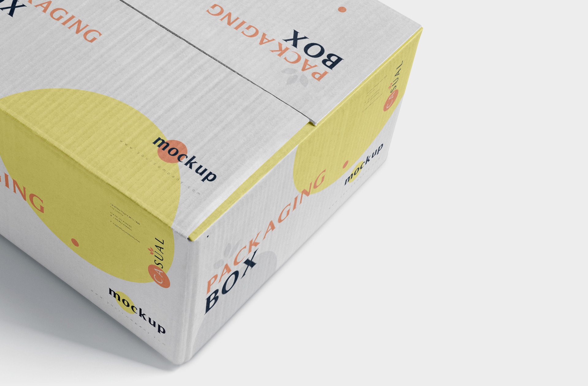 box branding template