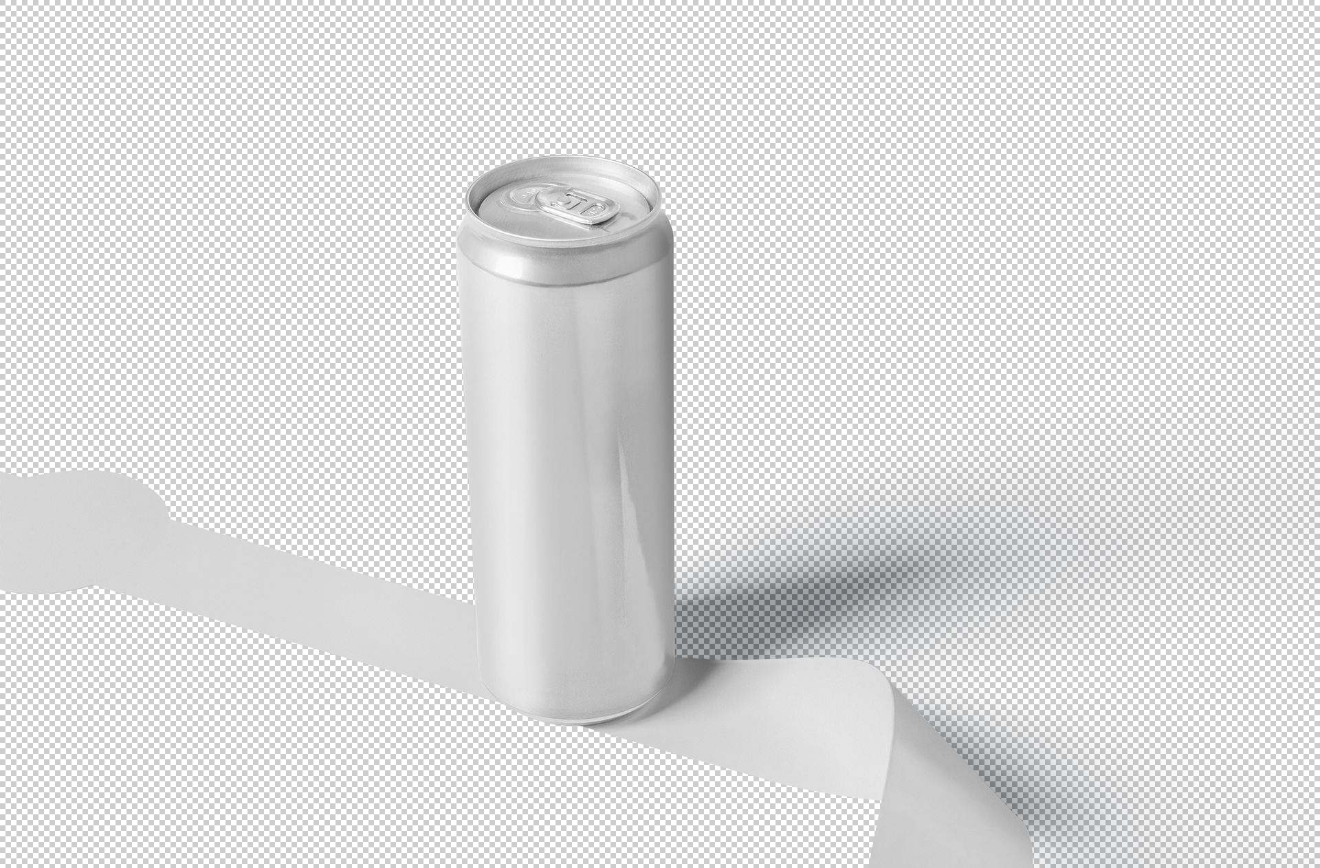 beverage can mockup